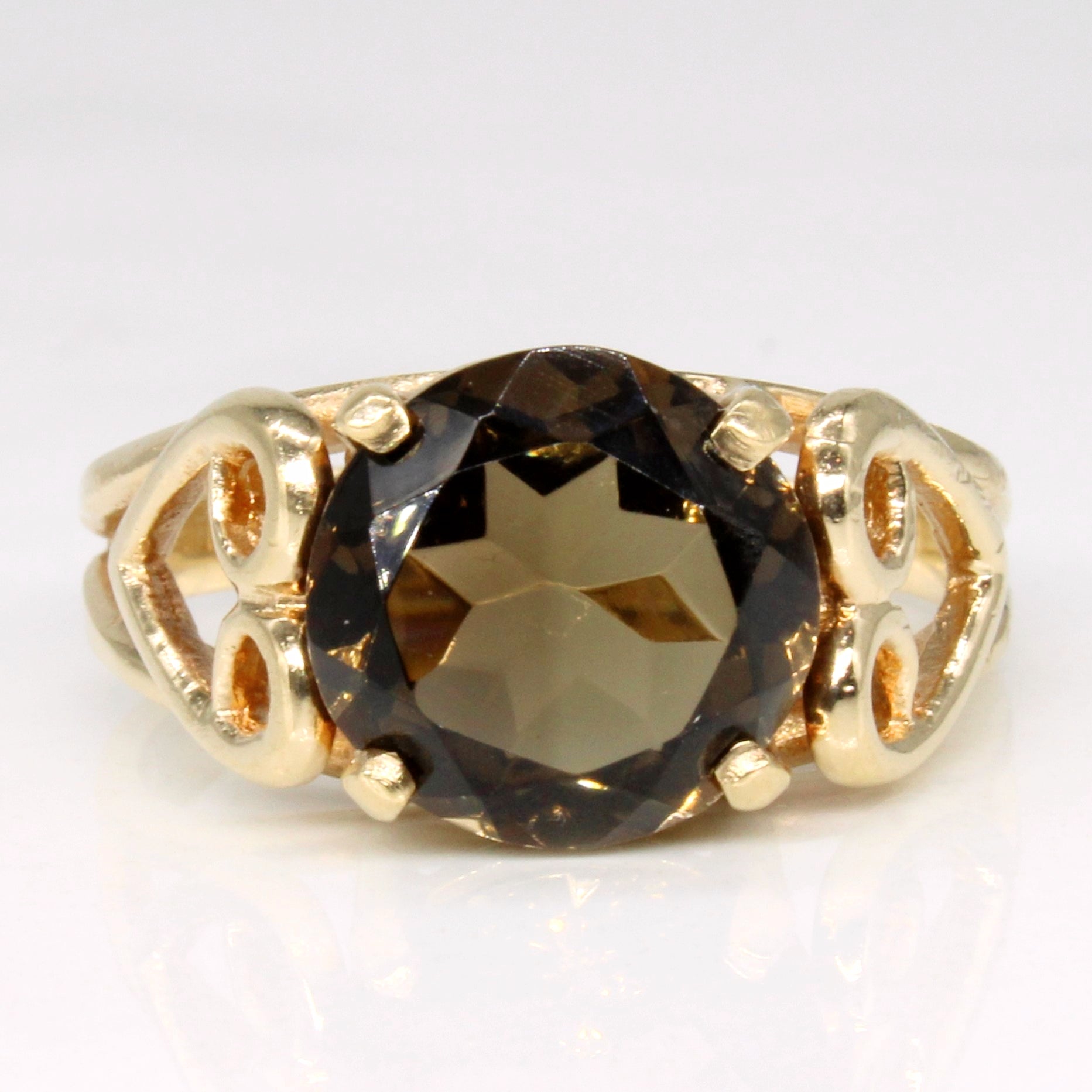 Smokey Quartz Cocktail Ring | 2.30ct | SZ 7 |