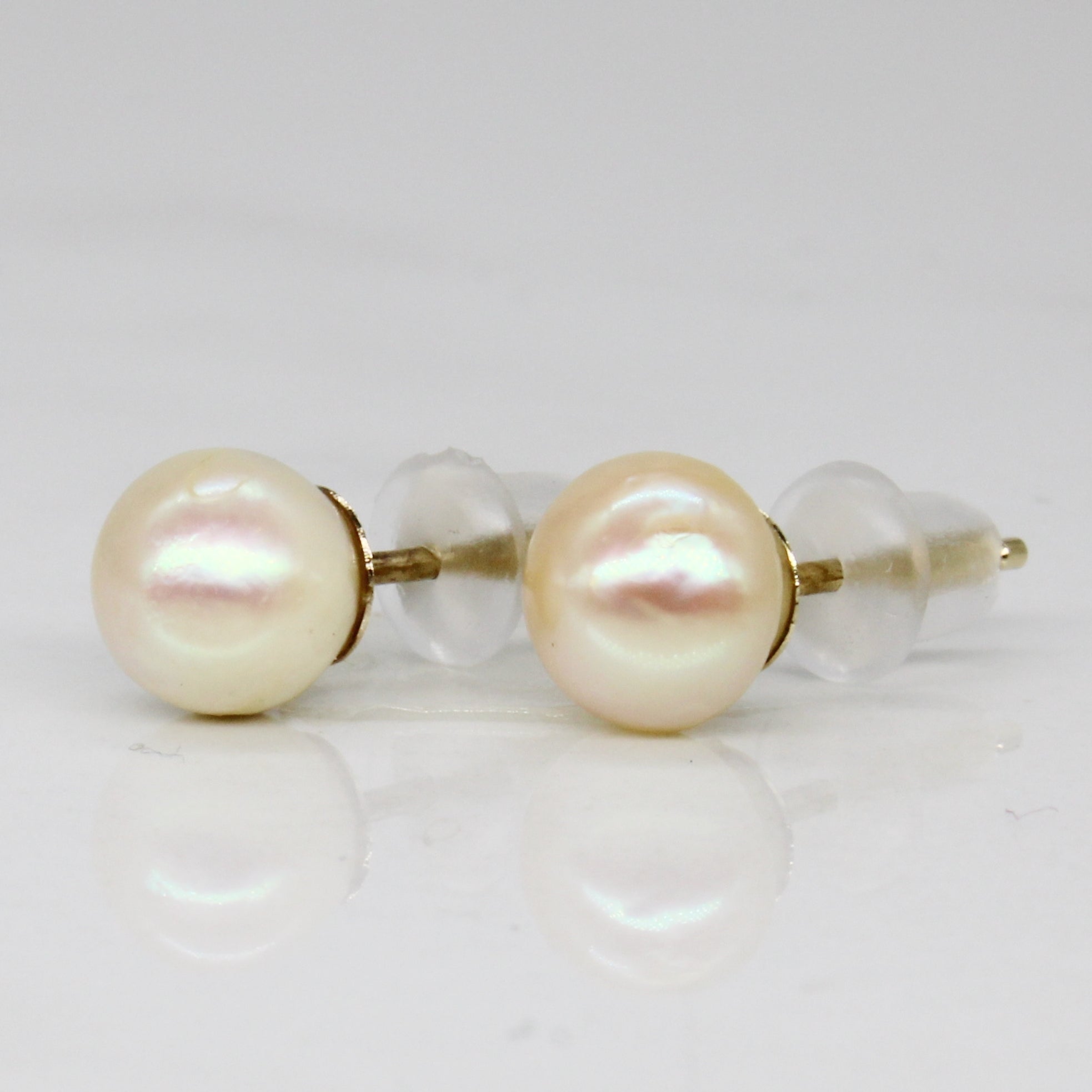 Pearl Stud Earrings