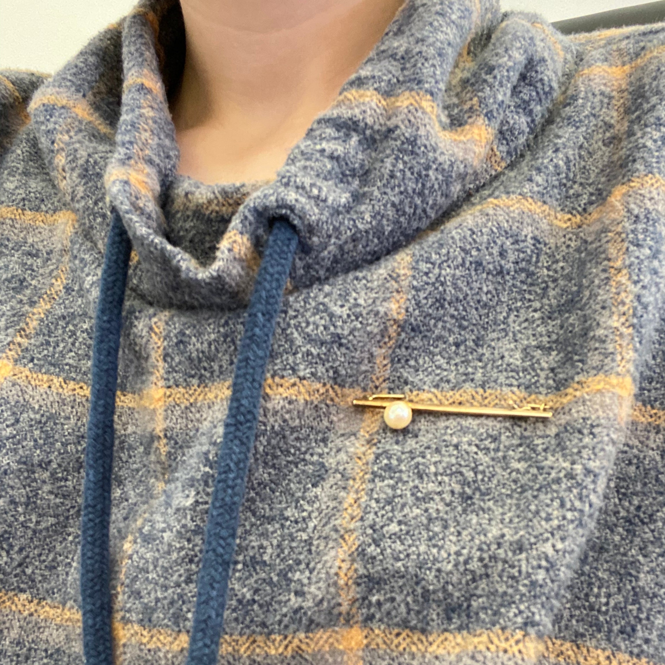 Edwardian Era Pearl Brooch