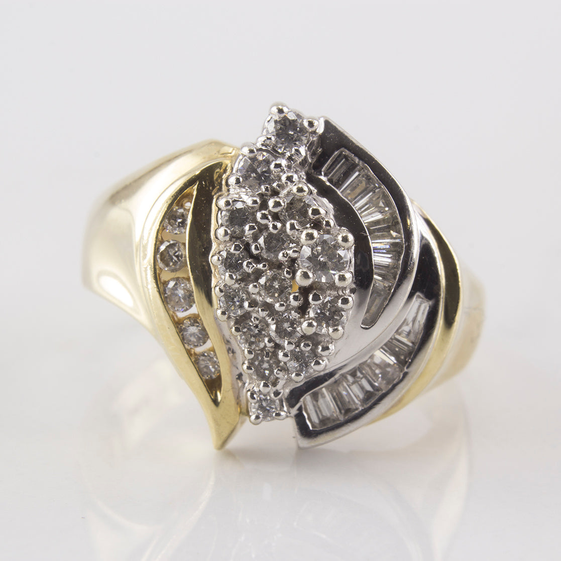 Diamond Cluster Combination Ring | 0.32 ctw | SZ 6.5 |