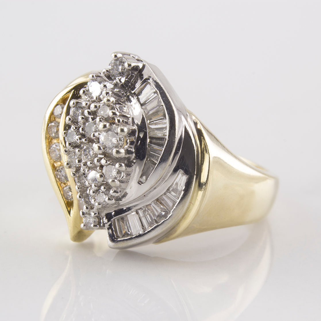 Diamond Cluster Combination Ring | 0.32 ctw | SZ 6.5 |