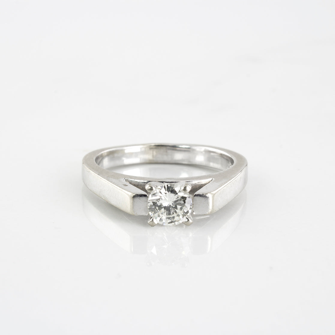 Diamond Solitaire Engagement Ring | 0.30 ctw | SZ 5.25 |
