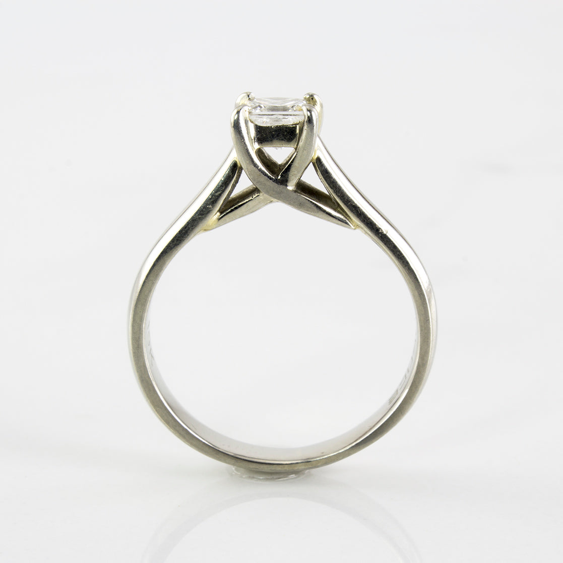 Princess Solitaire Diamond Ring | 0.41 ctw | SZ 6.25 |