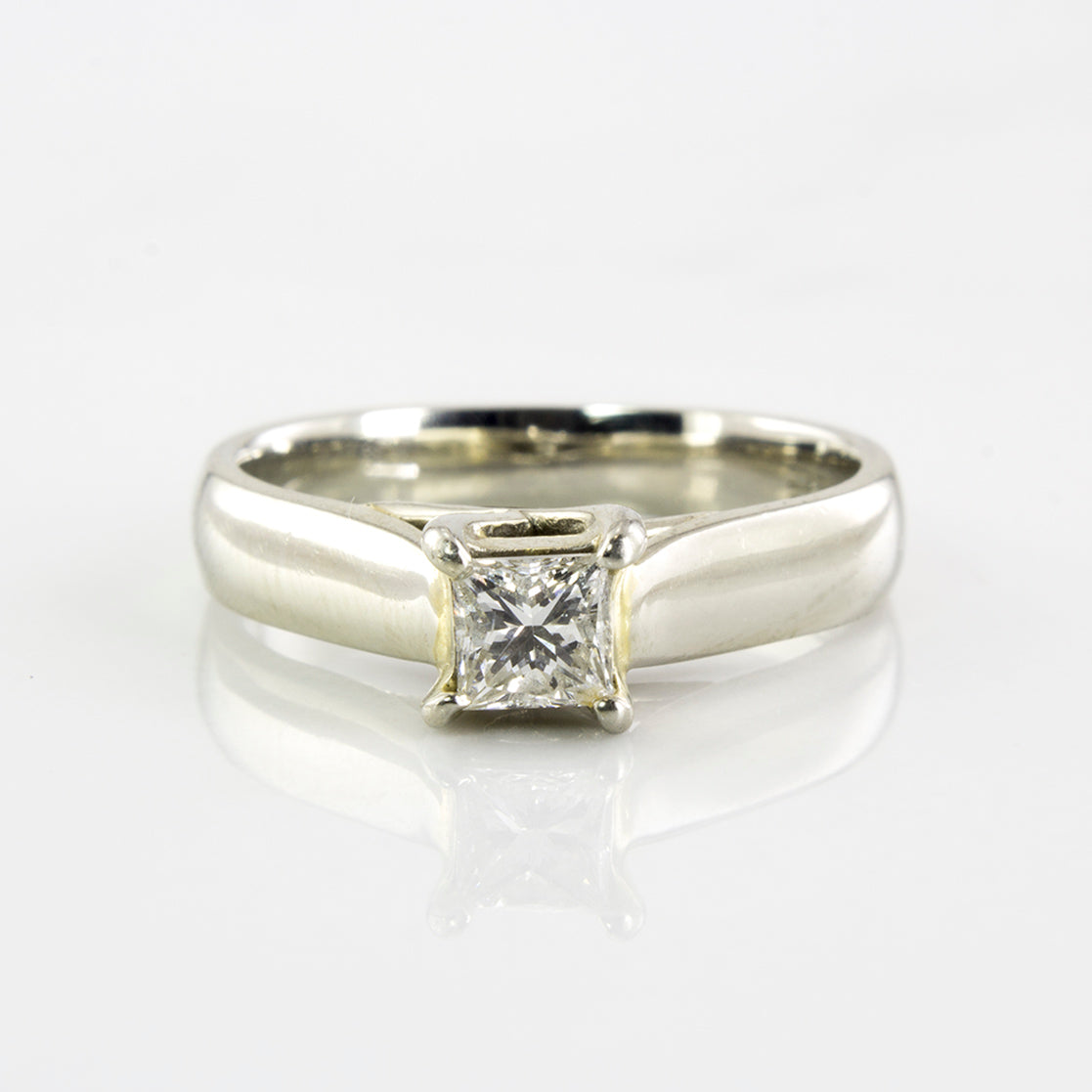 Princess Solitaire Diamond Ring | 0.41 ctw | SZ 6.25 |