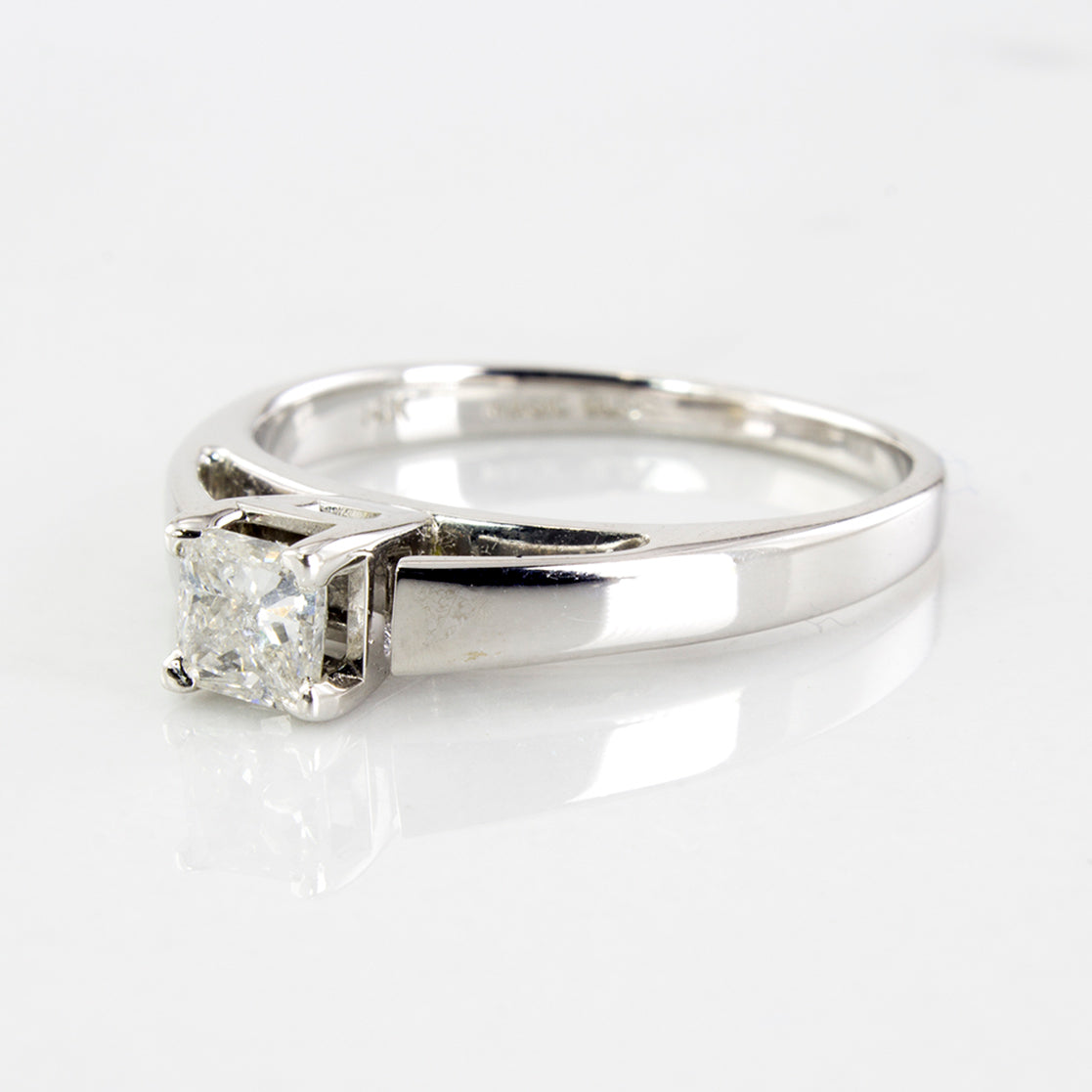 Princess Solitaire Engagement Ring | 0.30 ctw | SZ 5.5 |