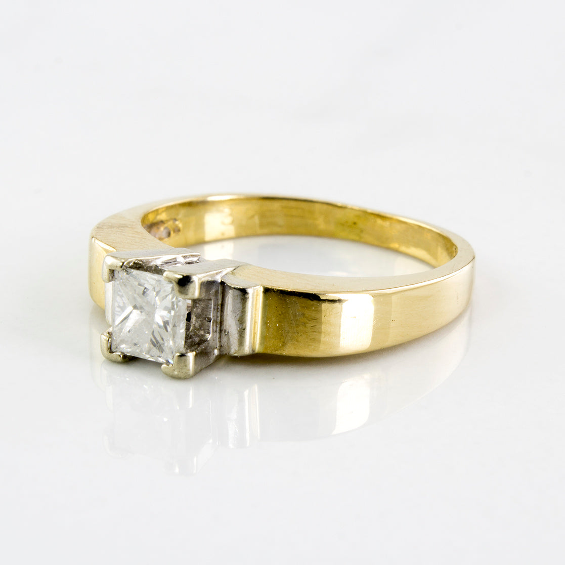 Princess Cut Diamond Solitaire Ring | 0.41 ctw | SZ 5.25 |