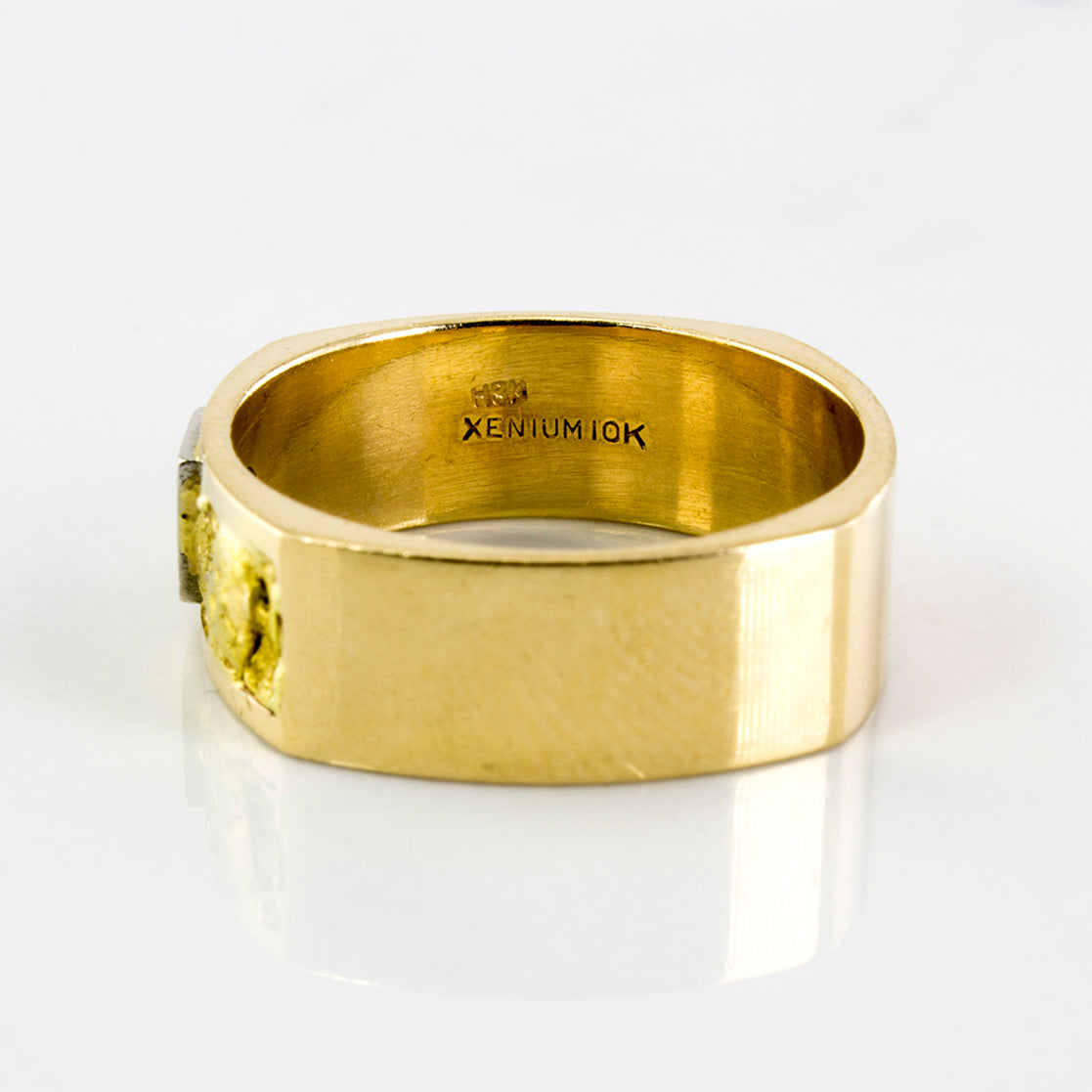 Soft Square Diamond Nugget Ring | 0.35 ctw | SZ 10.5 |