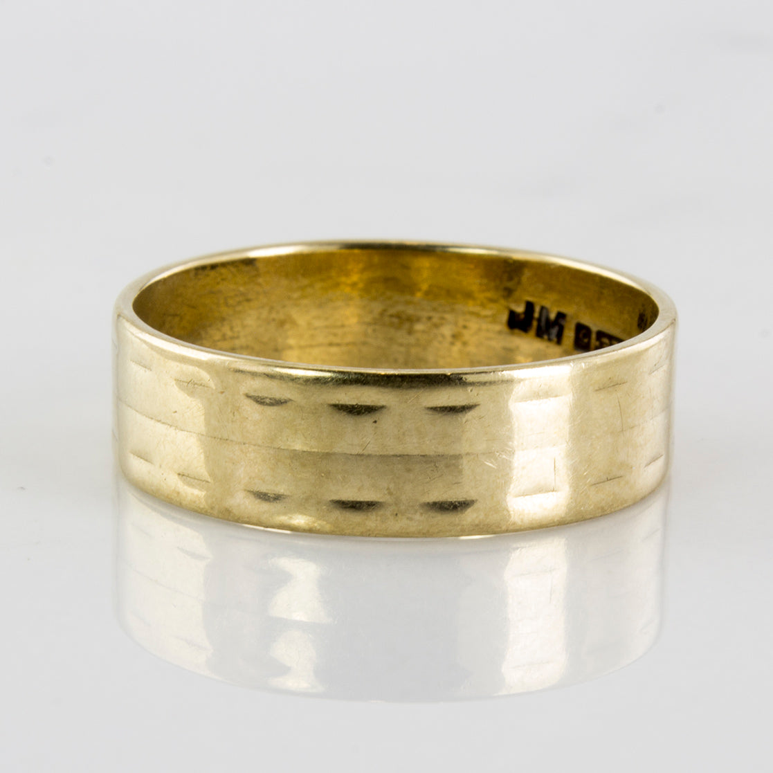Alliance victorienne en or jaune de 1862 | Taille 6,5 |