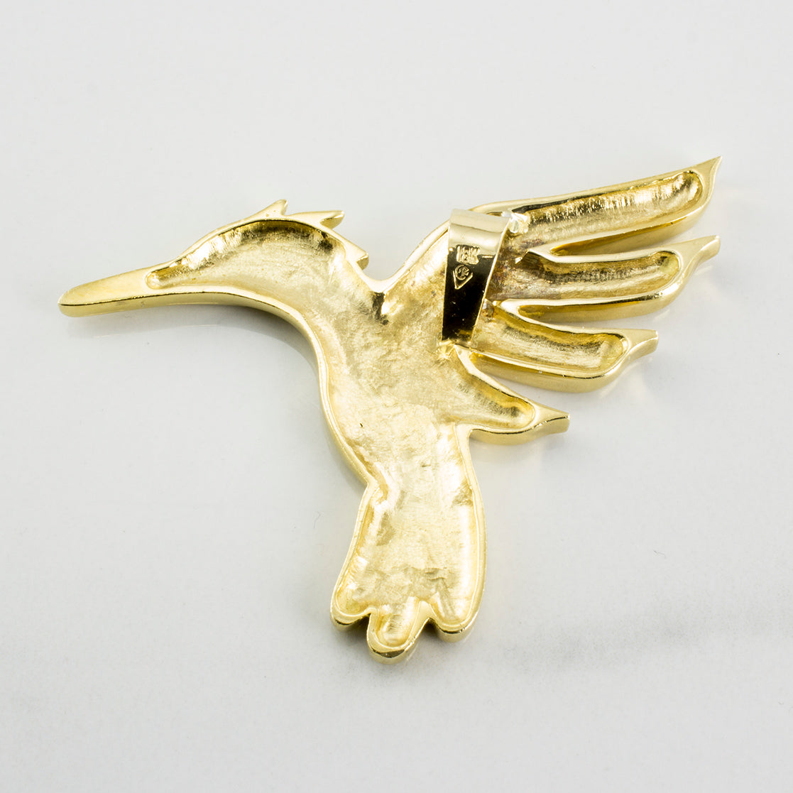 Indigenous Hummingbird Art Pendant |