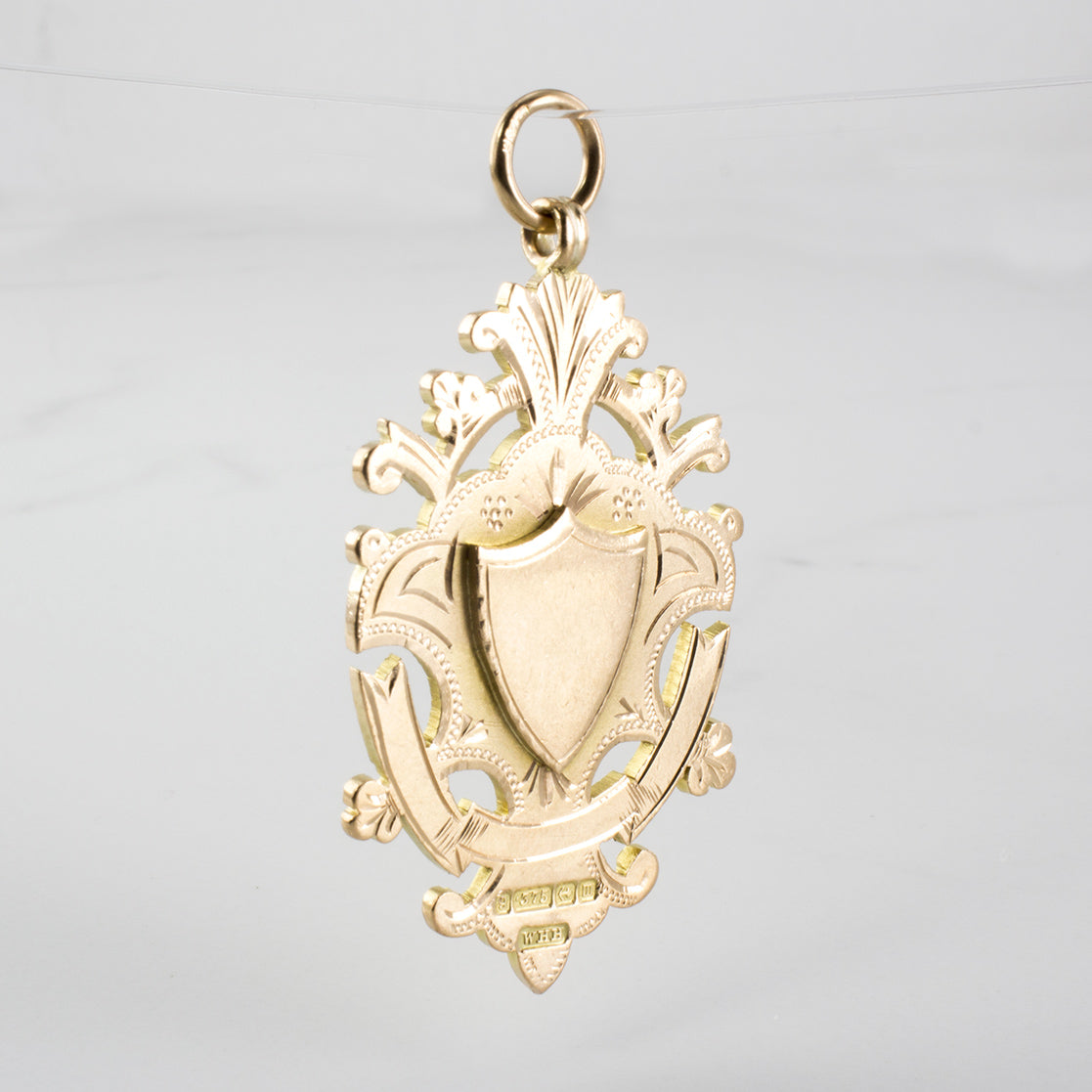Edwardian Era Badge Pendant