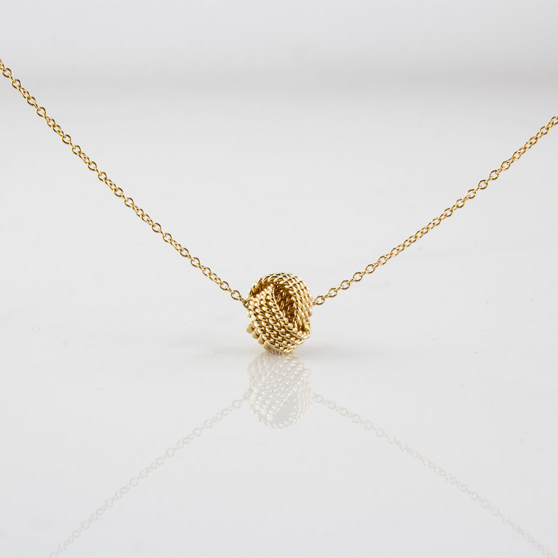 Tiffany & Co.' Twist Knot Necklace | SZ 16" |