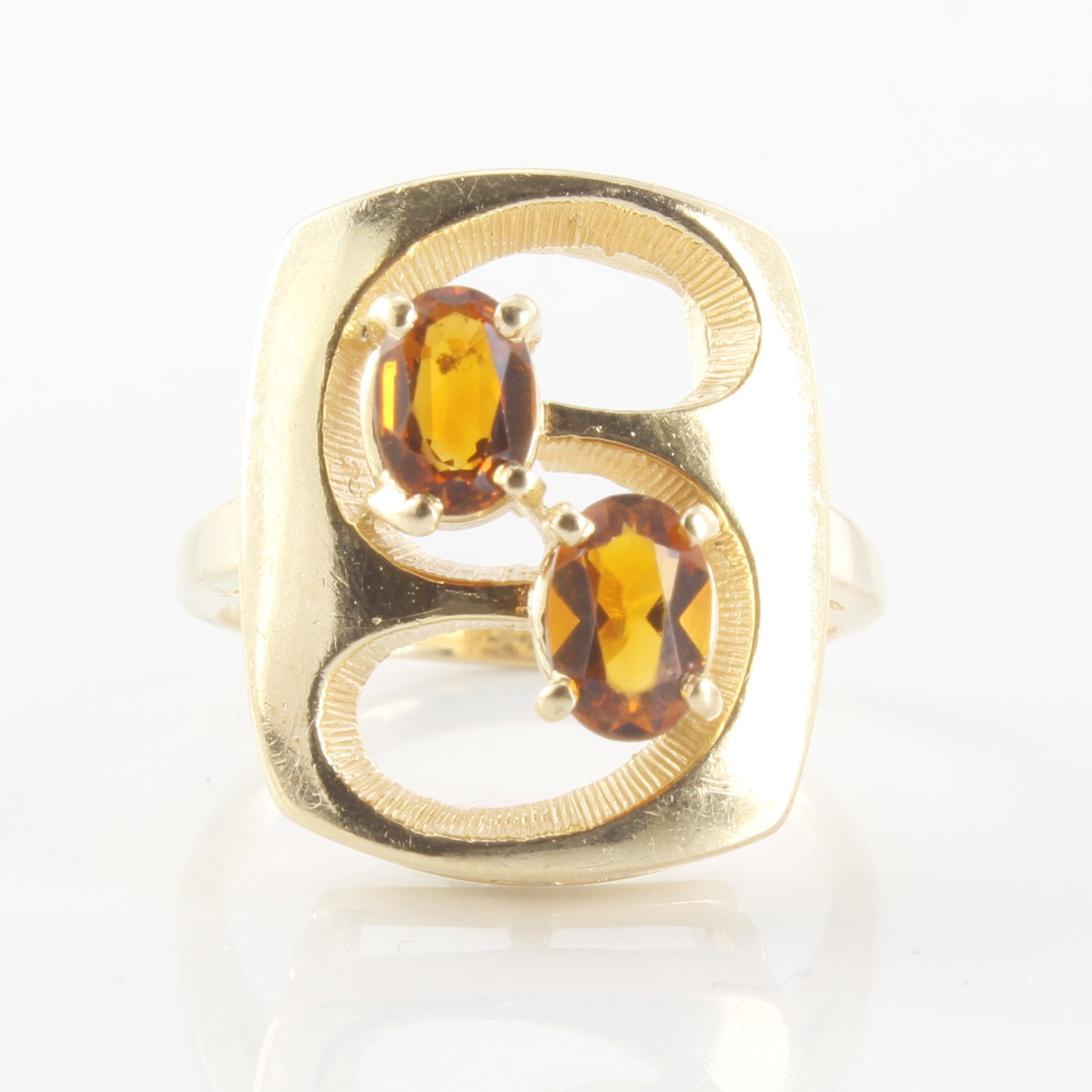 Citrine Cocktail Ring | 0.72 ctw | SZ 6 |