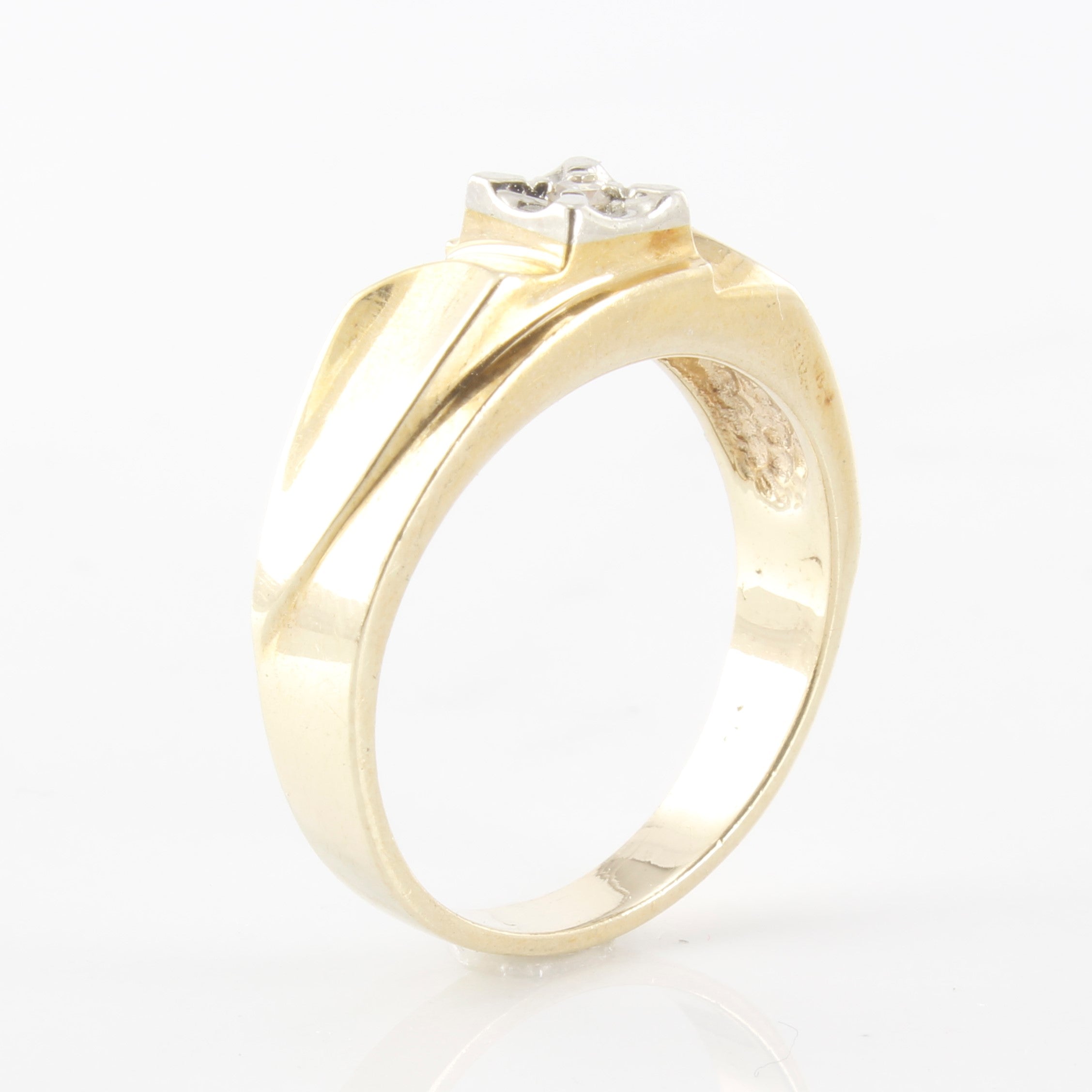 Illusion Set Diamond Ring | 0.03 ct | SZ 8.75 |