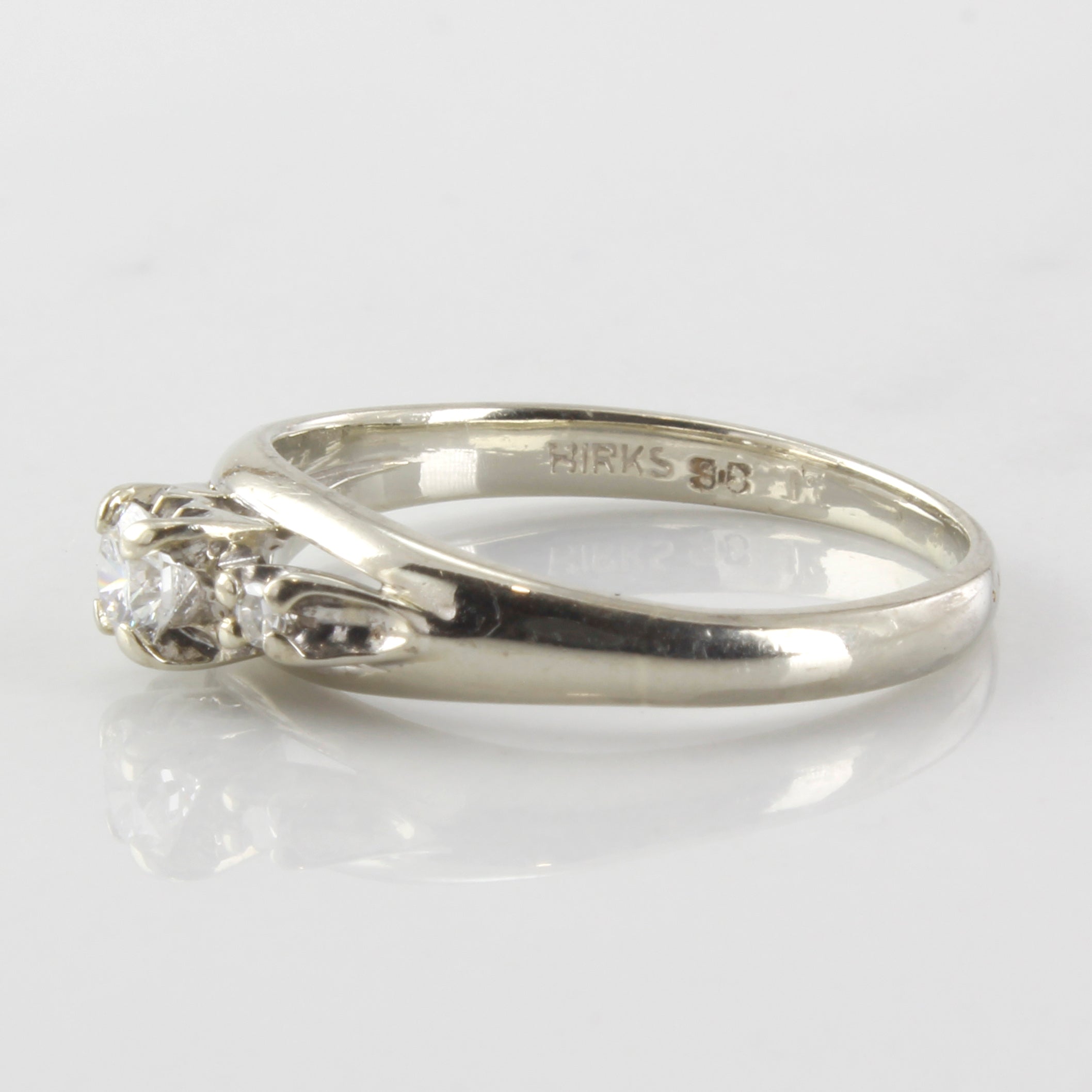 Three Stone Diamond Ring | 0.20ctw | SZ 6 |