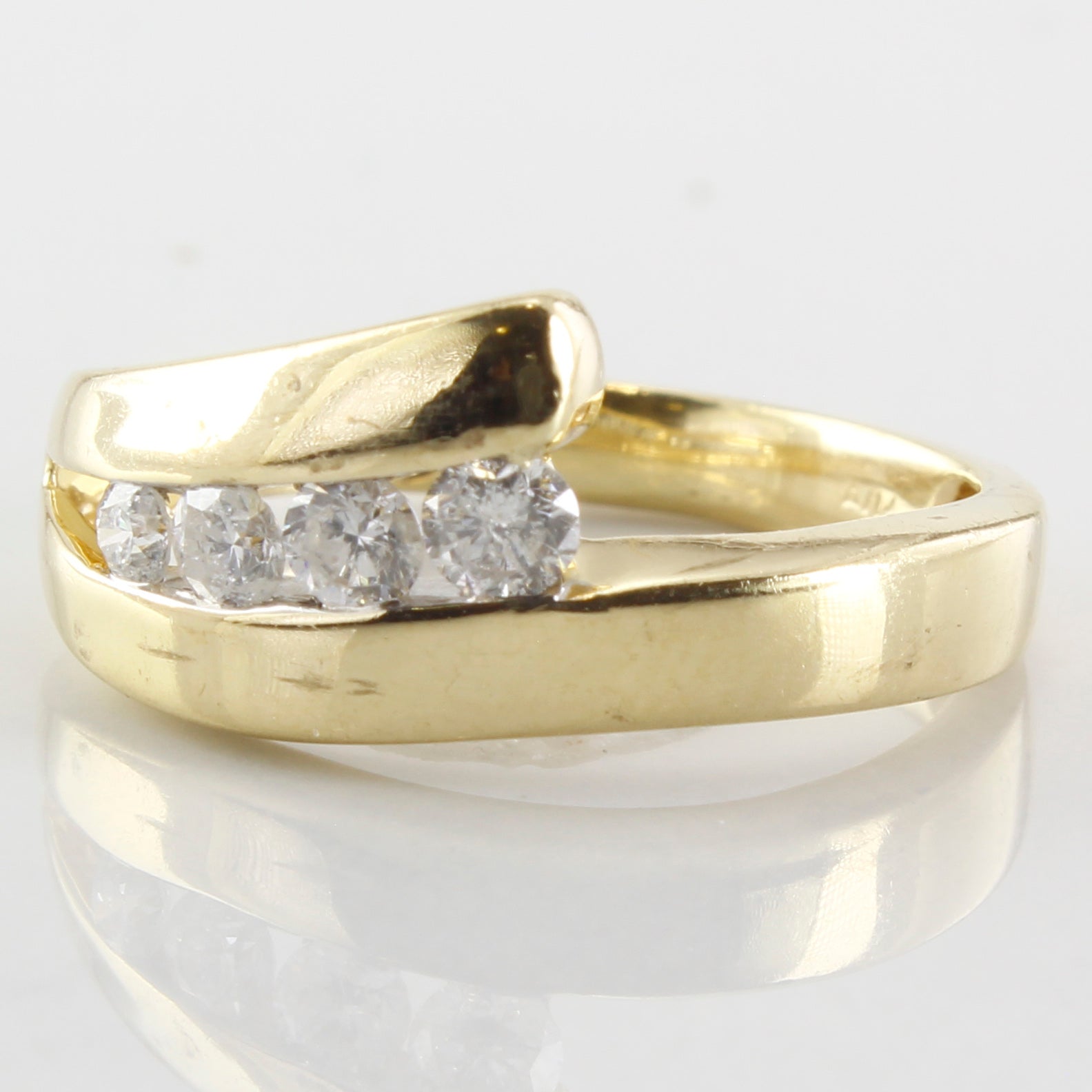 Diamond Bypass Ring | 0.20 ctw | SZ 5.5 |
