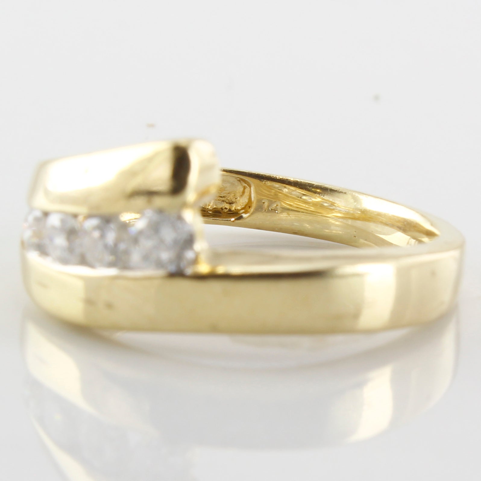 Diamond Bypass Ring | 0.20 ctw | SZ 5.5 |