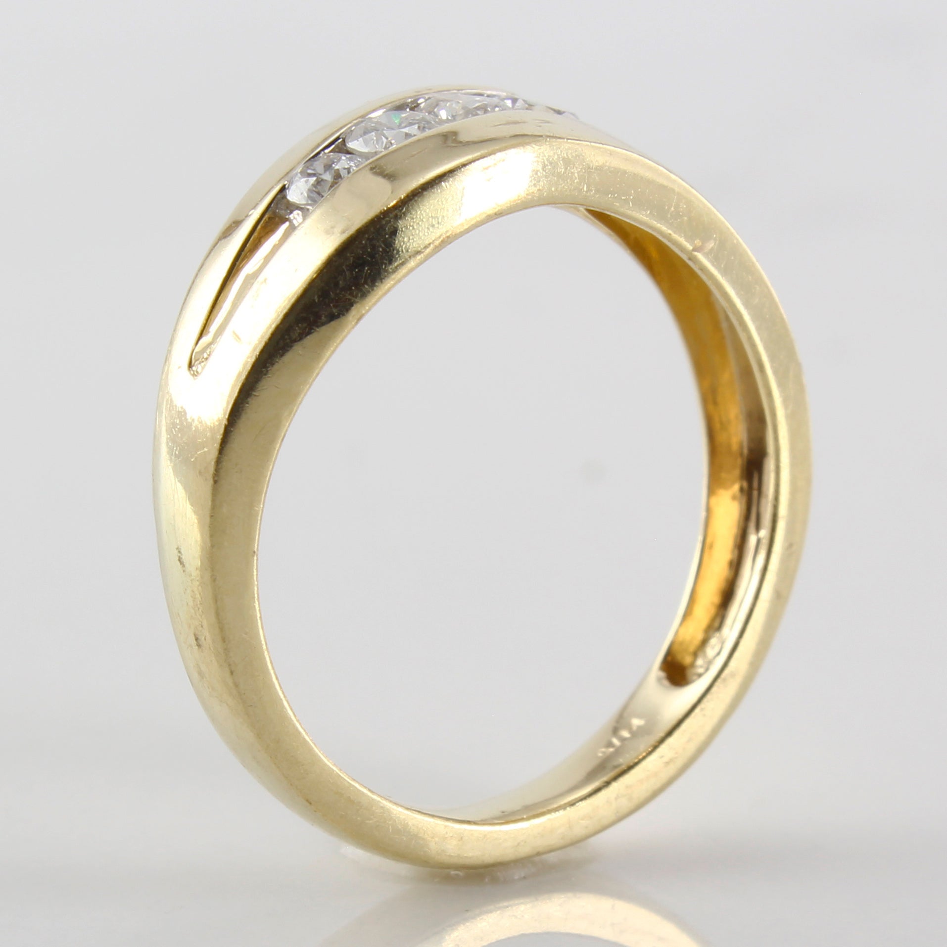 Diamond Bypass Ring | 0.20 ctw | SZ 5.5 |