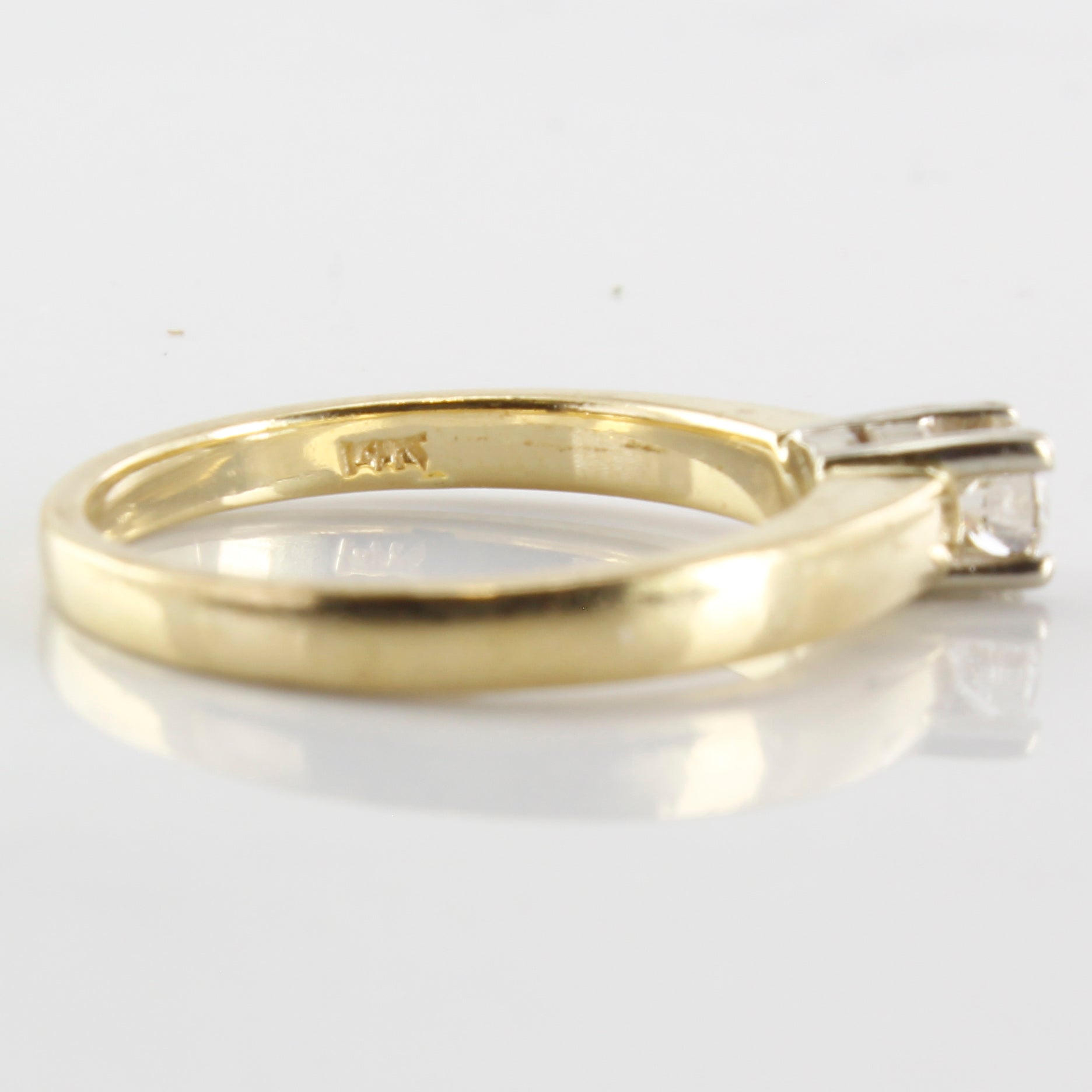 Classic Solitaire Diamond Ring | 0.21ct | SZ 6.25 |