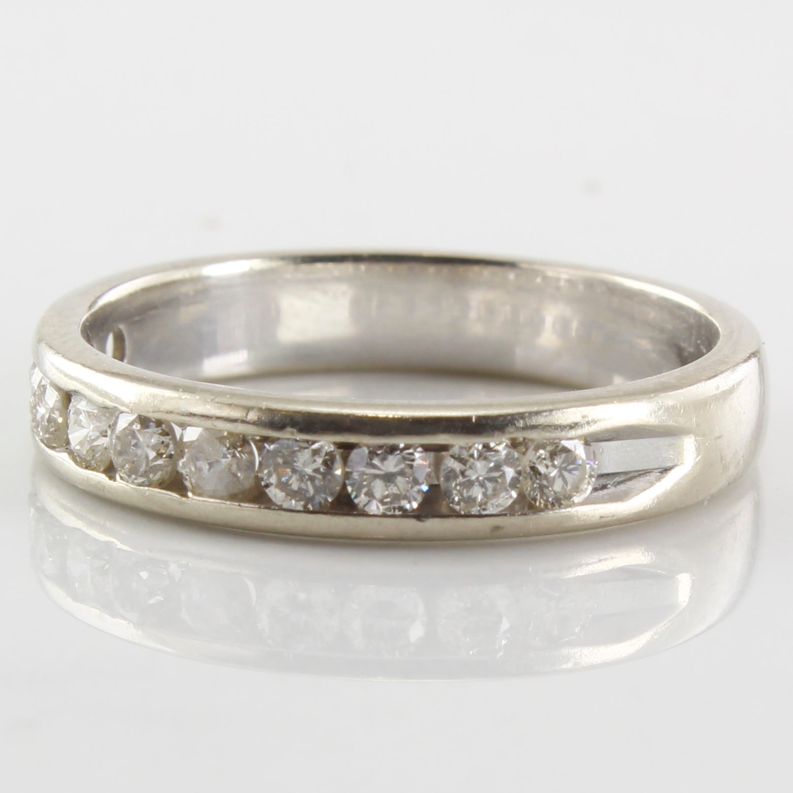 Semi Eternity Diamond Wedding Band | 0.33ctw | SZ 6.25 |