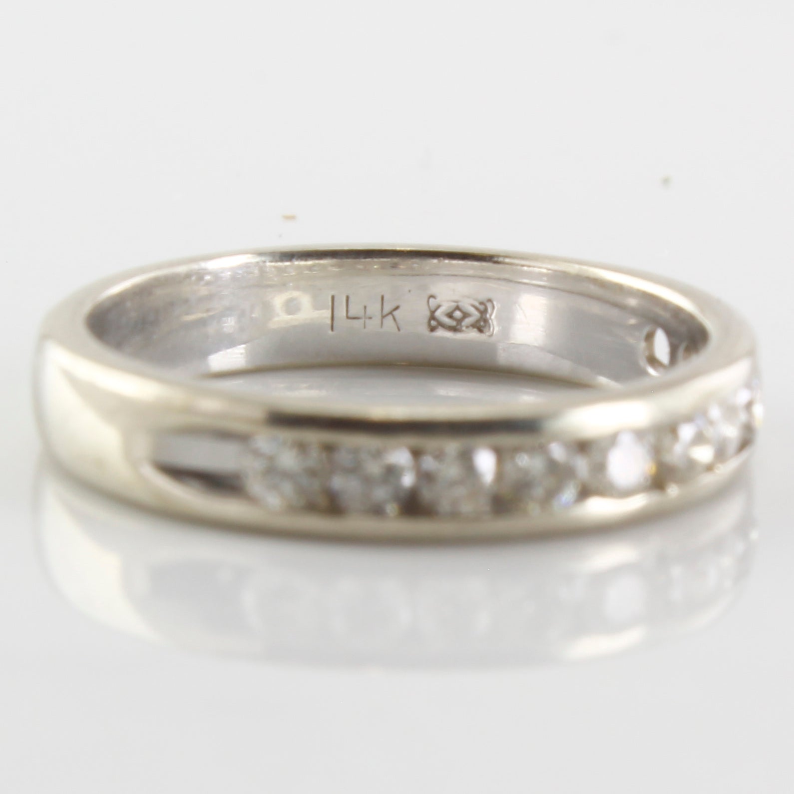 Semi Eternity Diamond Wedding Band | 0.33ctw | SZ 6.25 |
