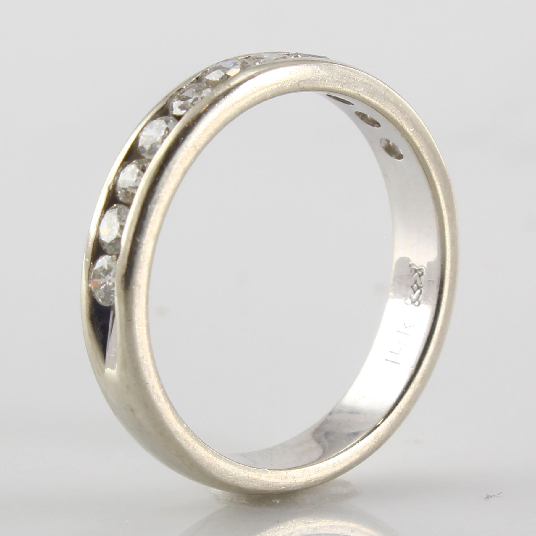 Semi Eternity Diamond Wedding Band | 0.33ctw | SZ 6.25 |