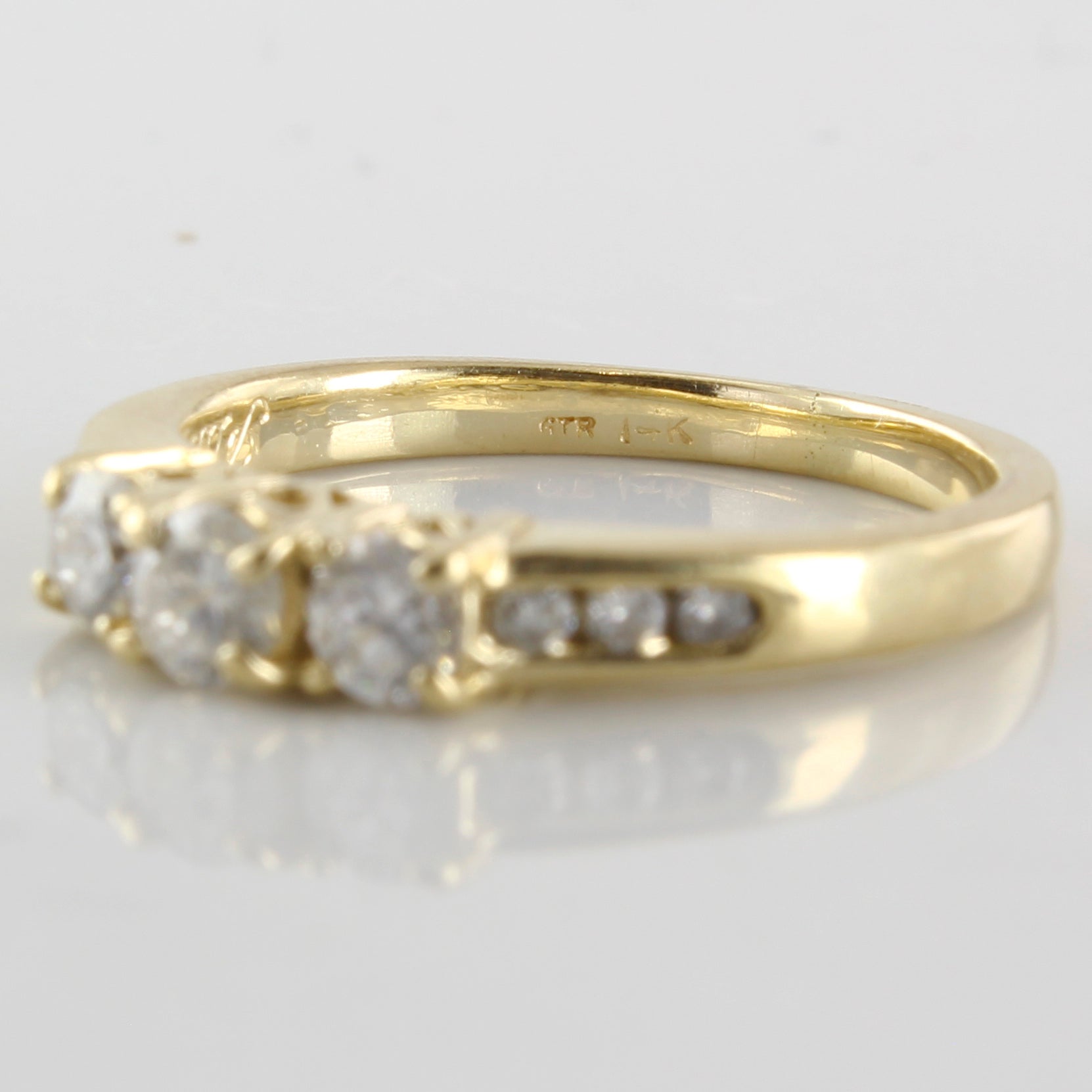 Three Stone Diamond Ring | 0.46ctw | SZ 5.25 |