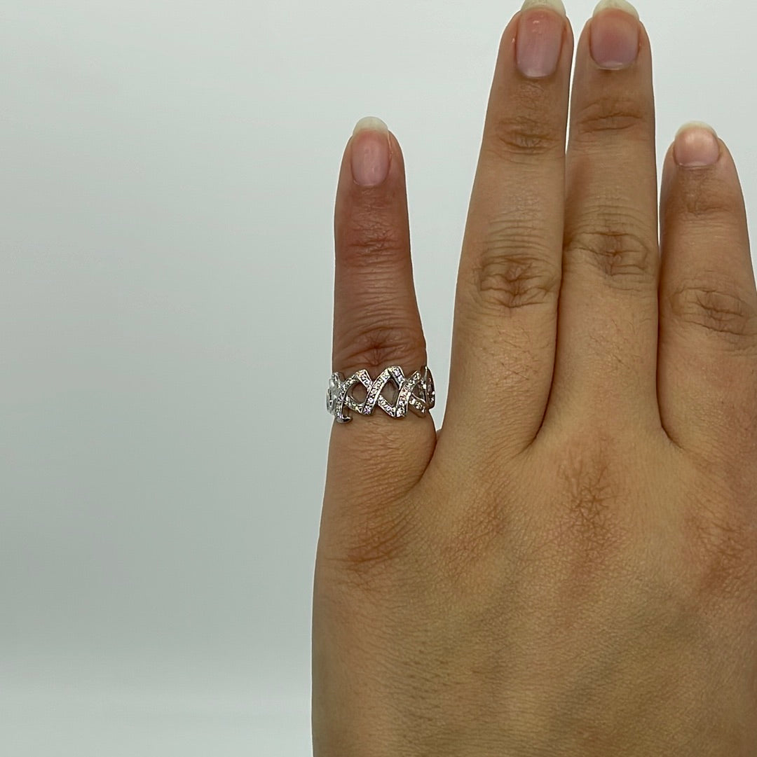 XO Diamond Ring | 0.15ctw | SZ 5 |