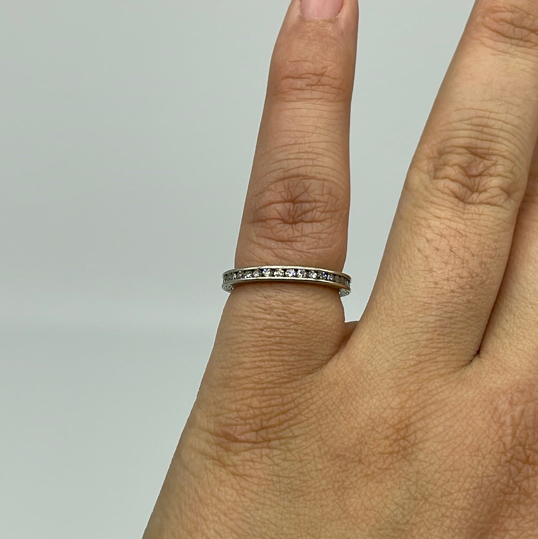 Channel Set Eternity Band | 0.36 ctw, SZ 5.5 |