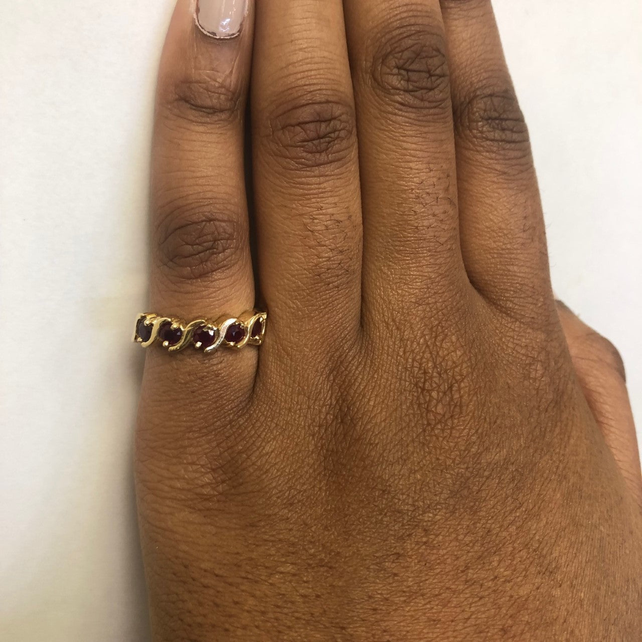 Ruby Crossover Ring | 1.00ctw | SZ 6.75 |