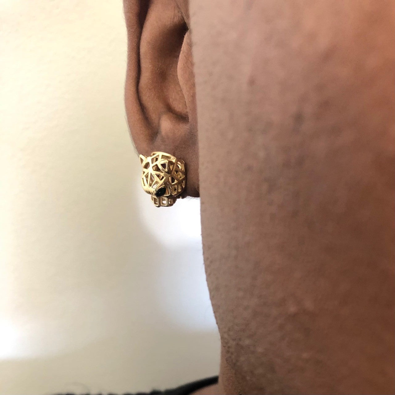 Cartier Inspired Panthere Earrings | 0.20ctw |