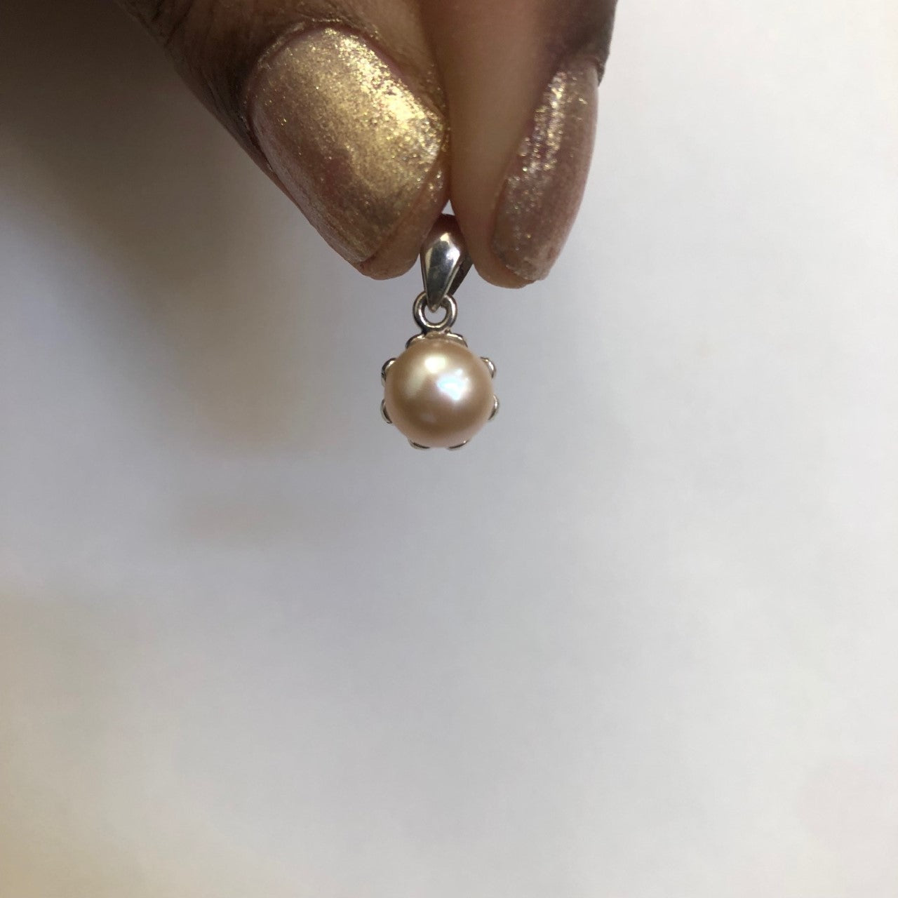 Pink Pearl Filigree Pendant | 2.50ct |