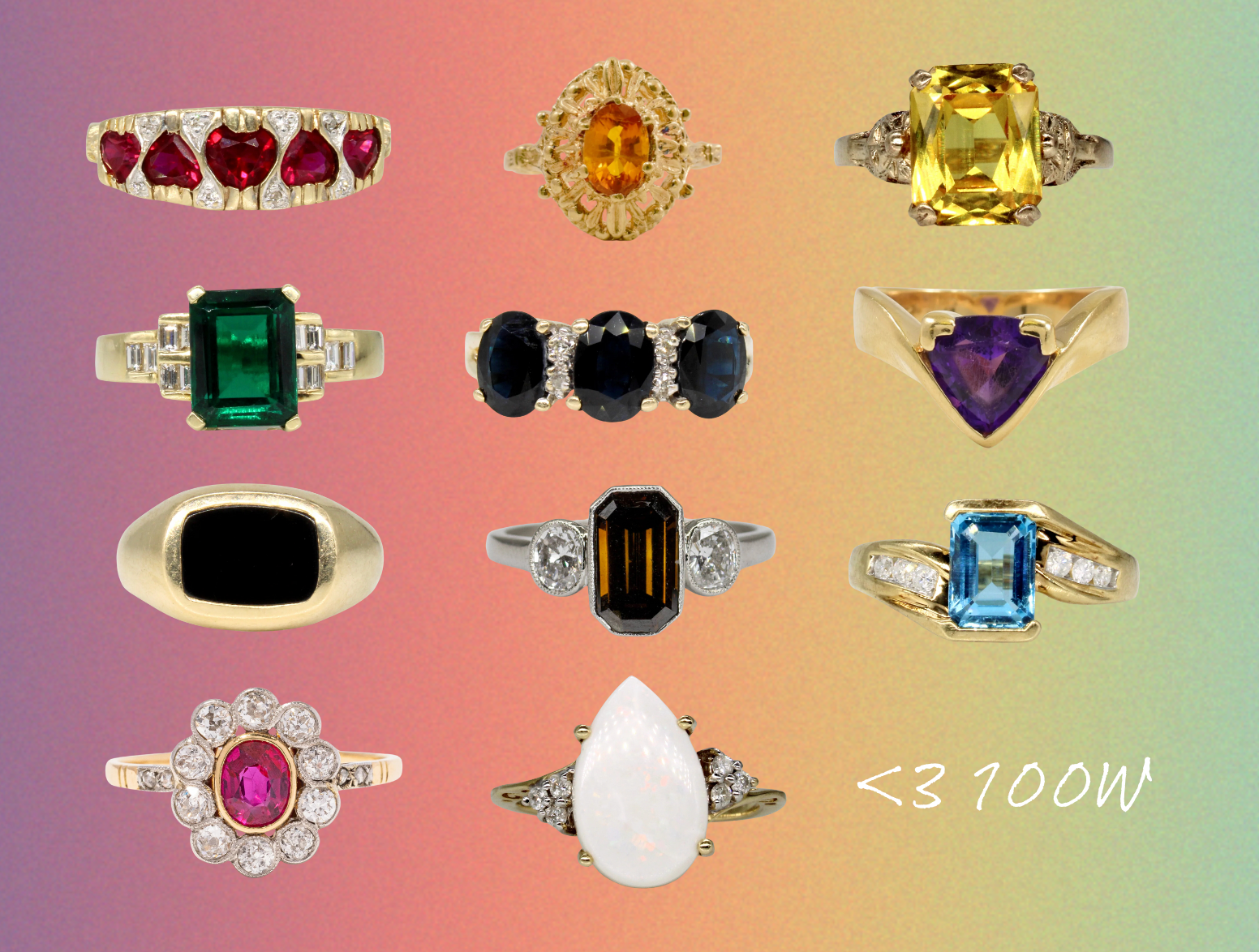 Coloured Gemstones