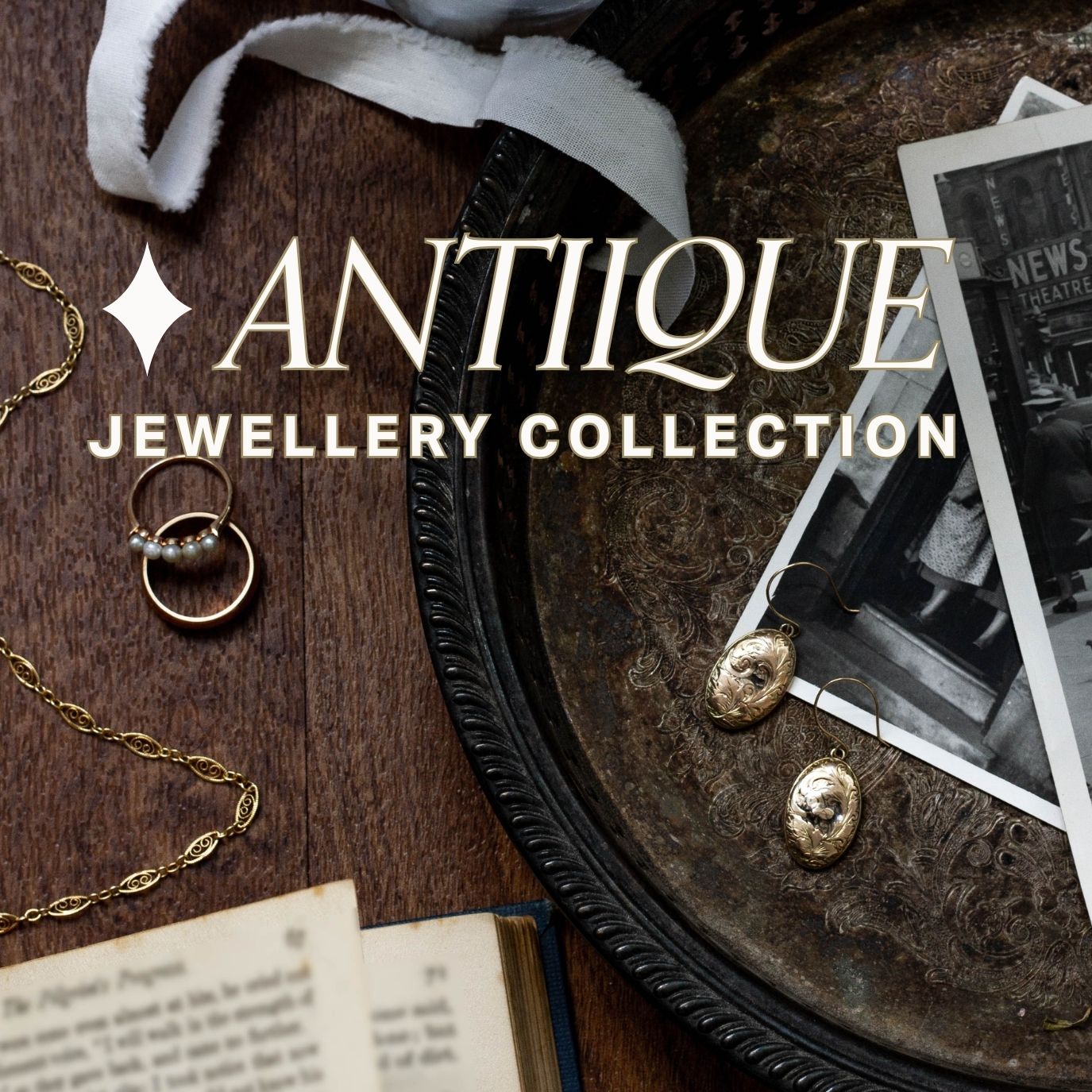 antique jewellery collection cover image square