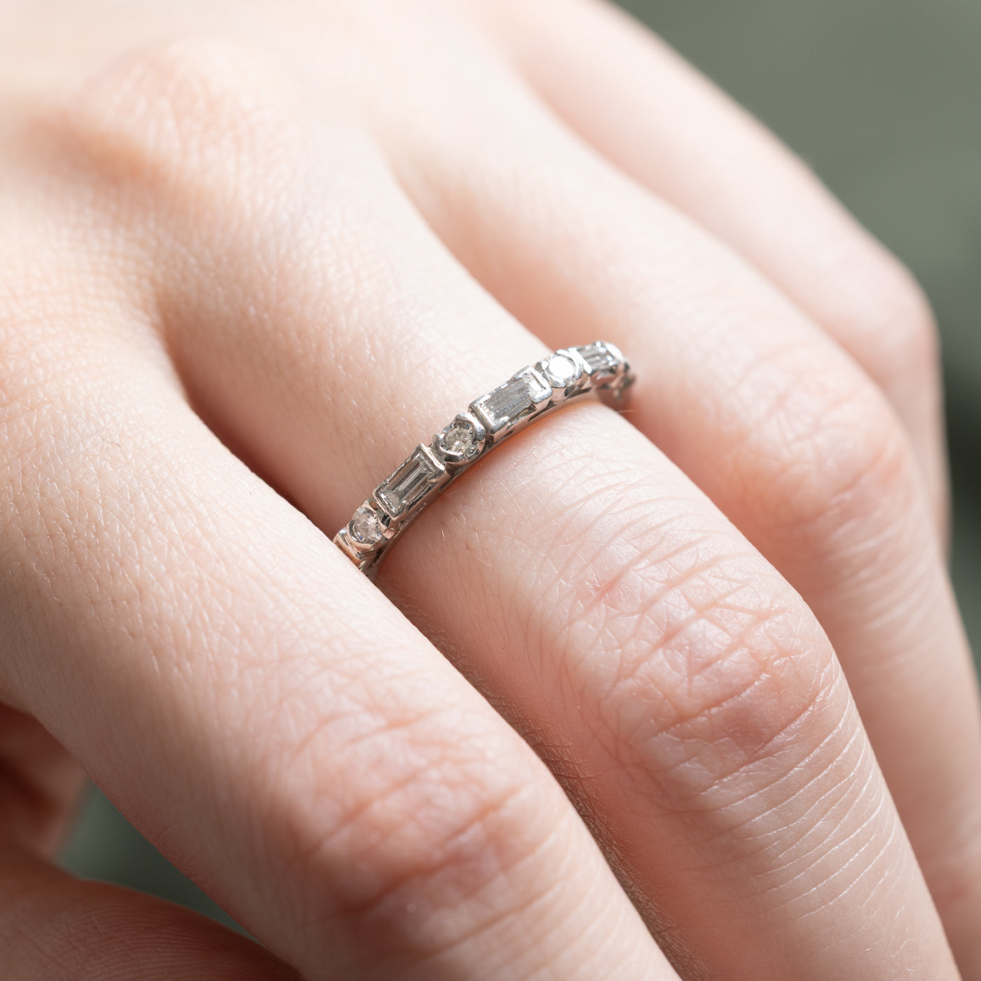 Mixed Cut Diamond Eternity Band | 1.00ctw | SZ 6.75