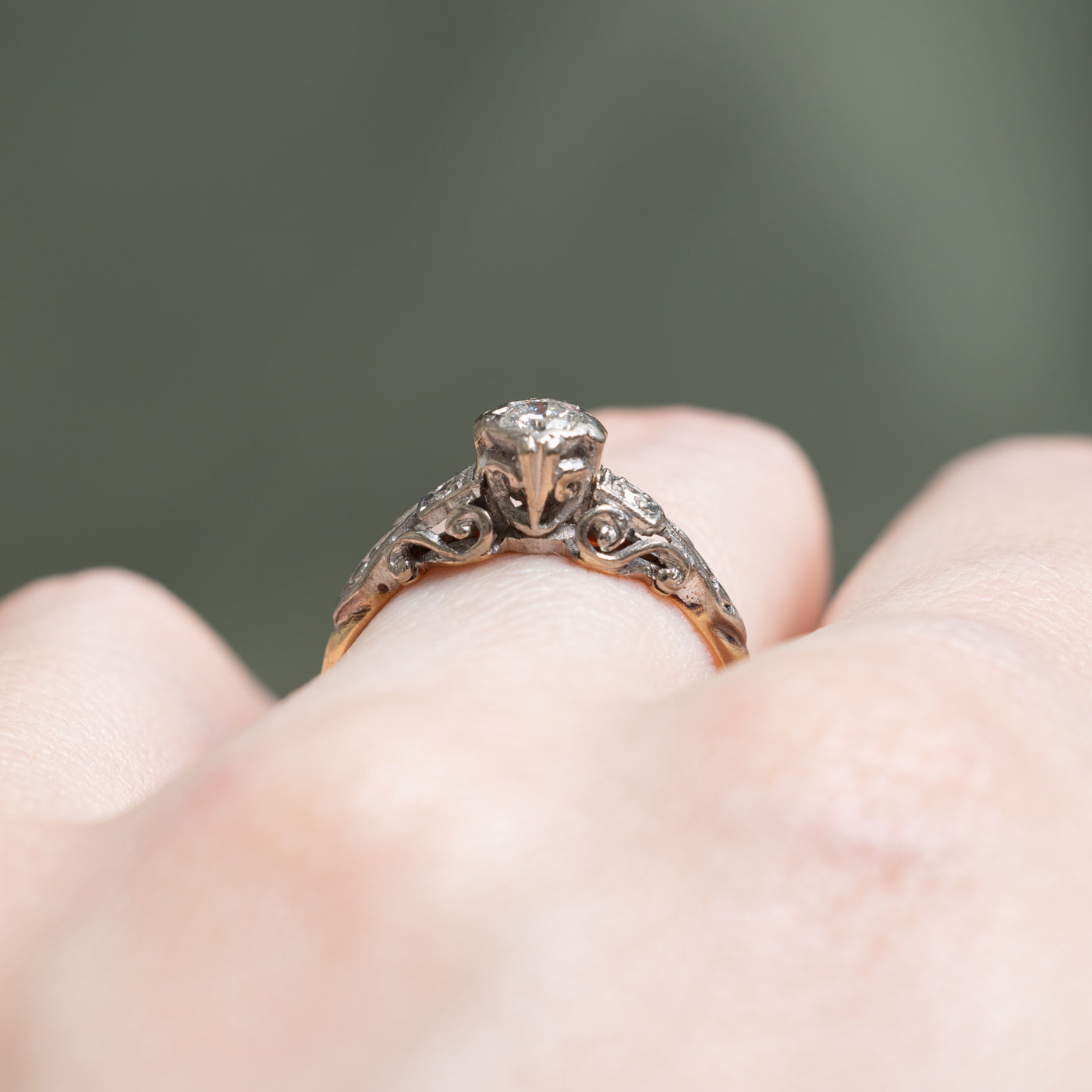 Vintage Diamond Ring | 0.22ctw | SZ 4.75