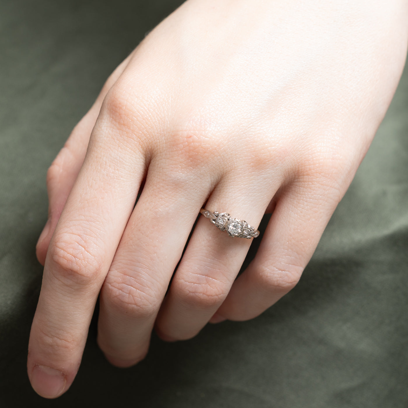 Vintage Diamond Ring | 0.22ctw | SZ 4.75