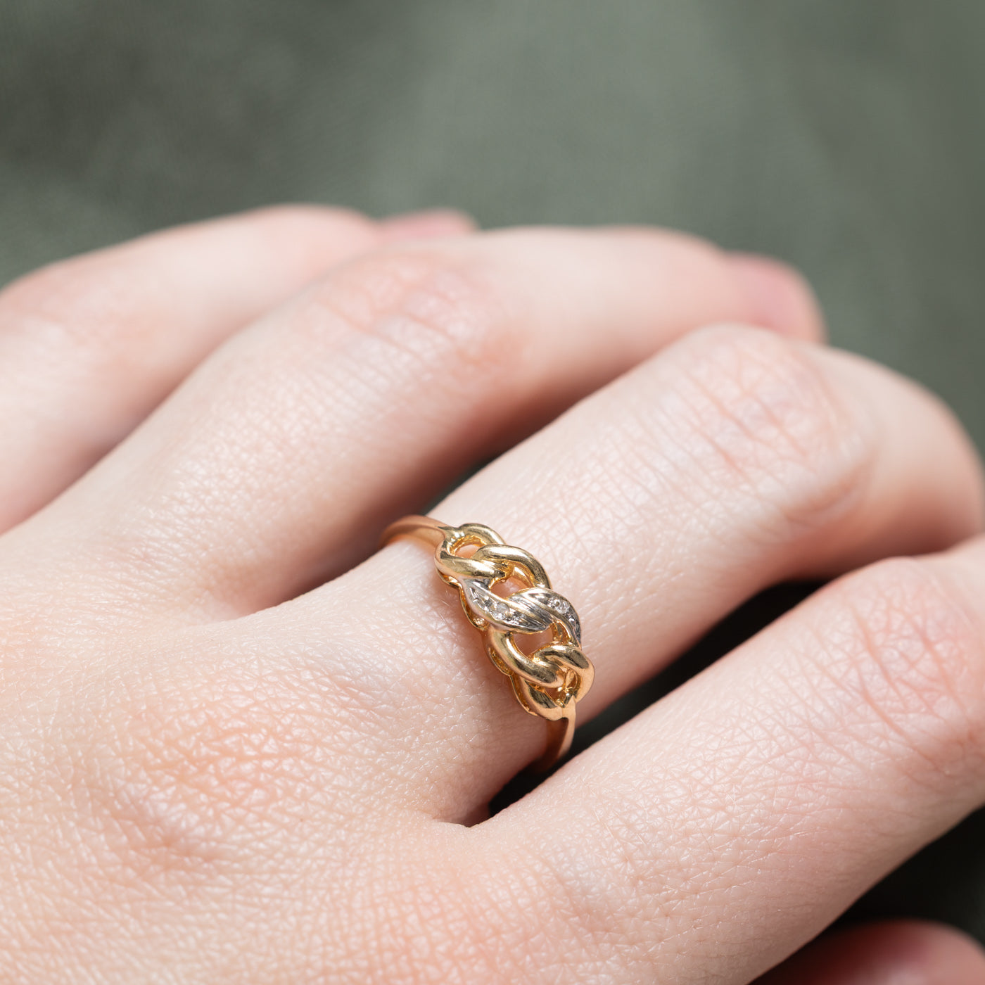 Two Stone Diamond Ring | 0.004ctw | SZ 7