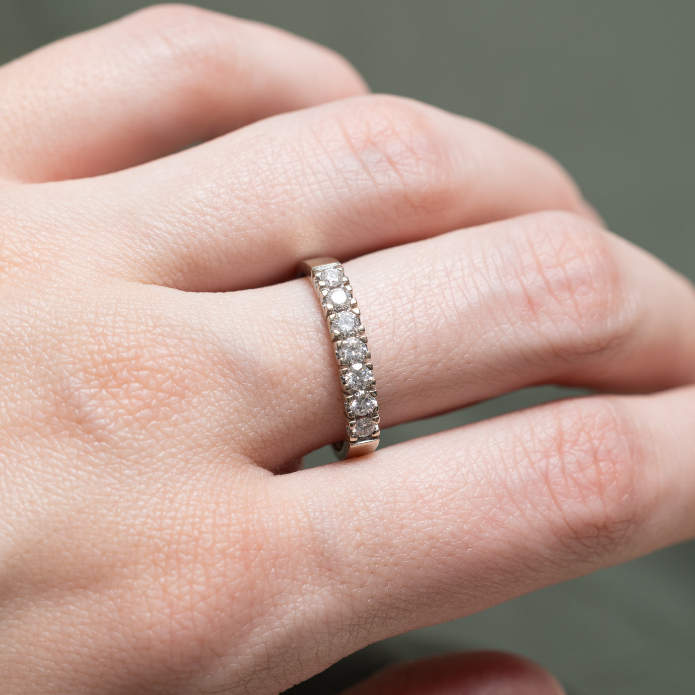 Semi Eternity Diamond Band | 0.32ctw | SZ 8.25