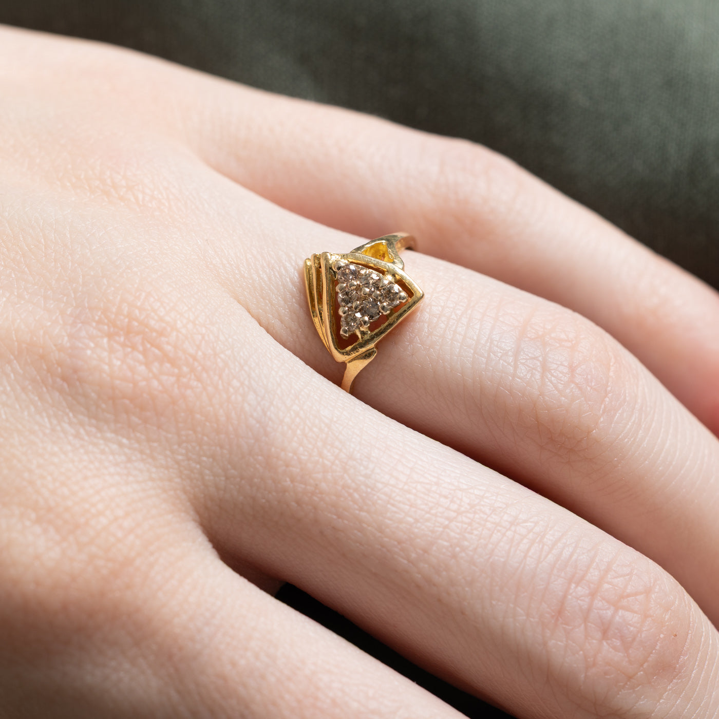 Cluster Diamond Ring | 0.12ctw | SZ 6.25