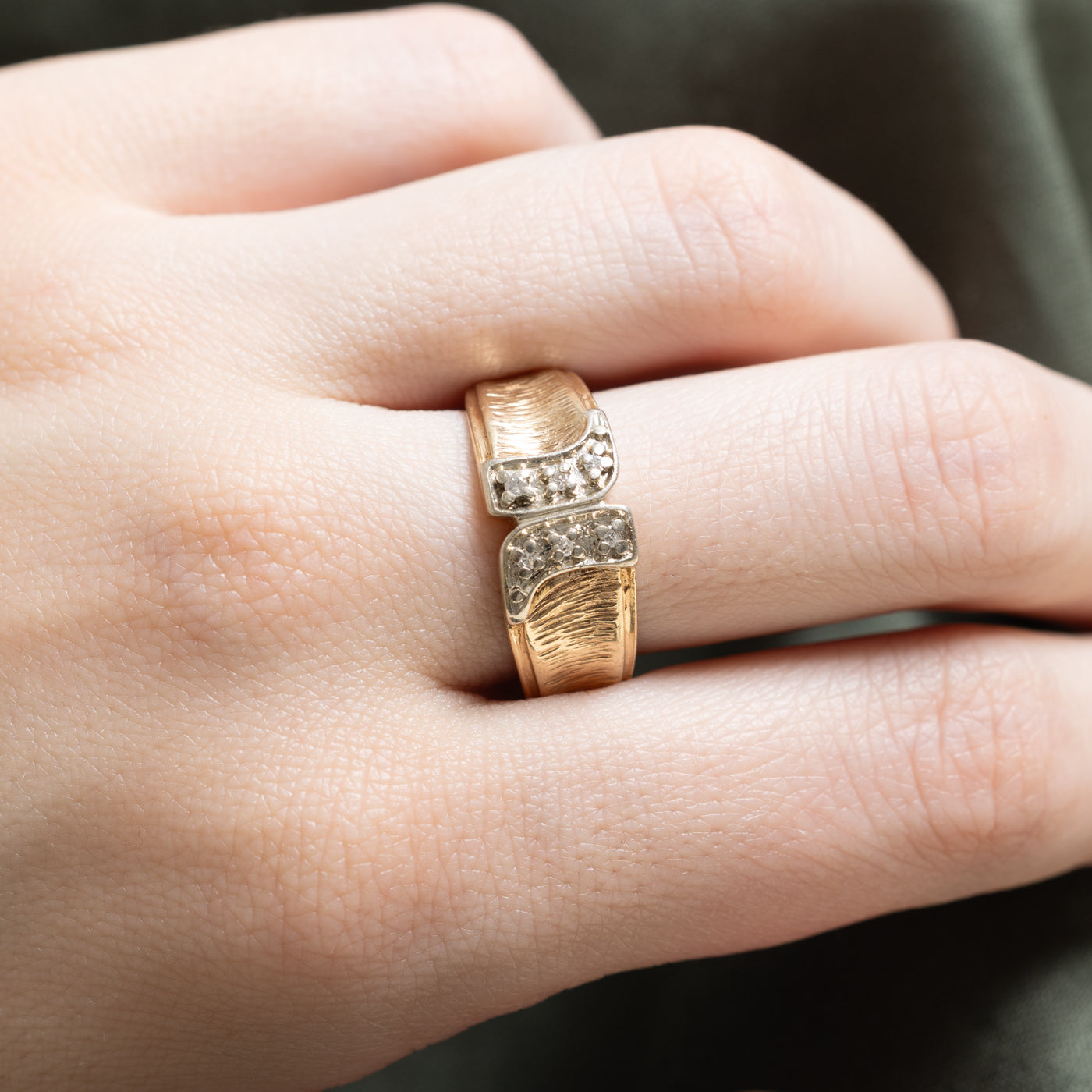 Diamond Accent Ring | 0.025ctw | SZ 9.5