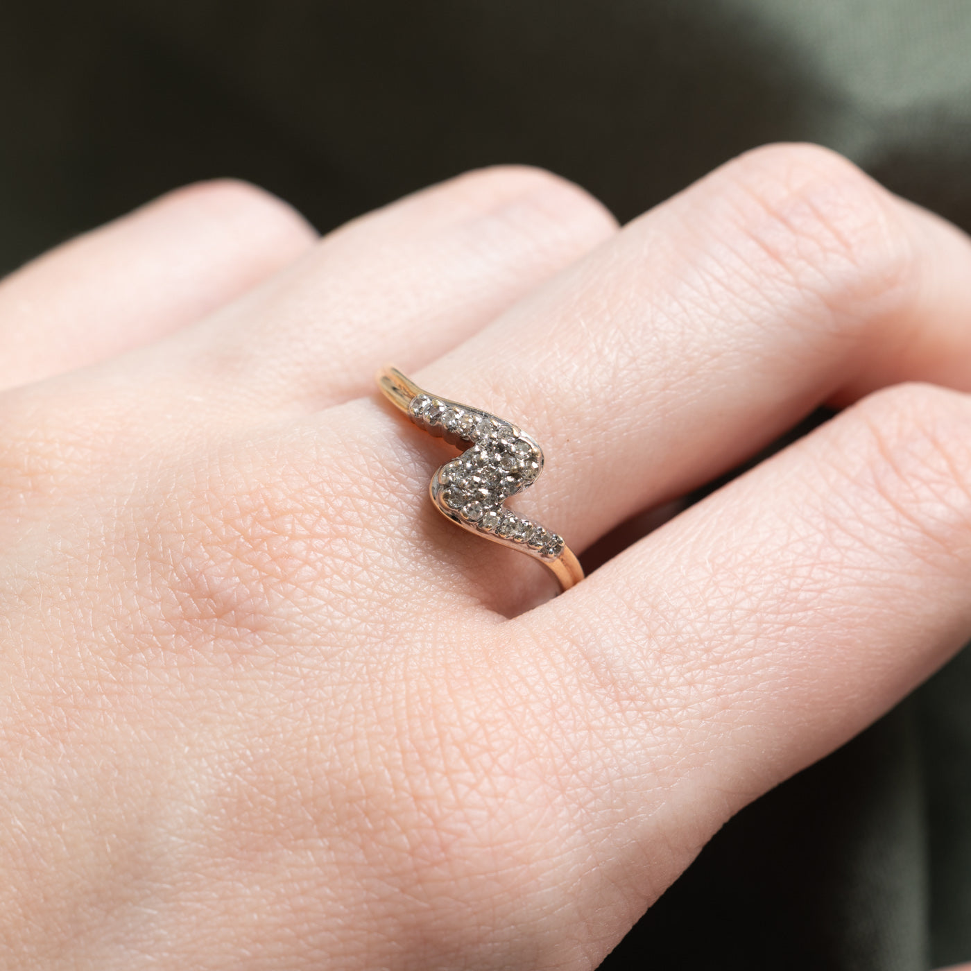 Cluster Diamond Ring | 0.11ctw | SZ 9