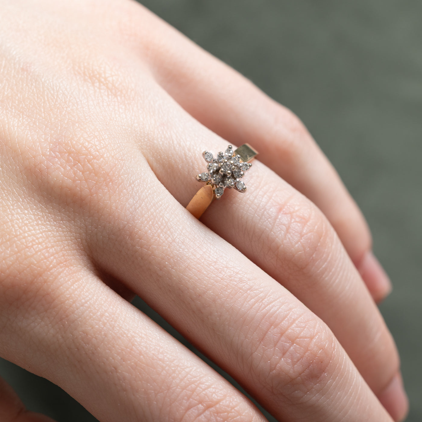 Diamond Cluster Ring | 0.20ctw | SZ 6.75