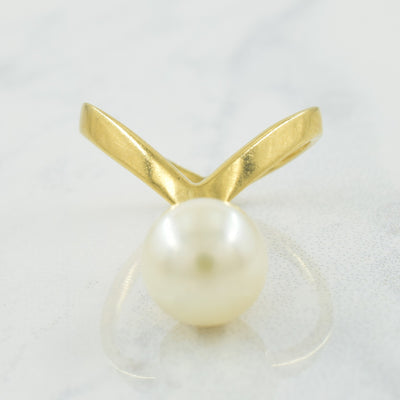 Chevron Pearl Ring | 4.20ct | SZ 3.75 |