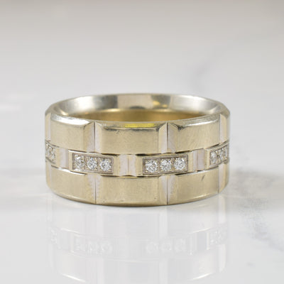 White Gold Diamond Band | 0.50ctw | SZ 11.75 |