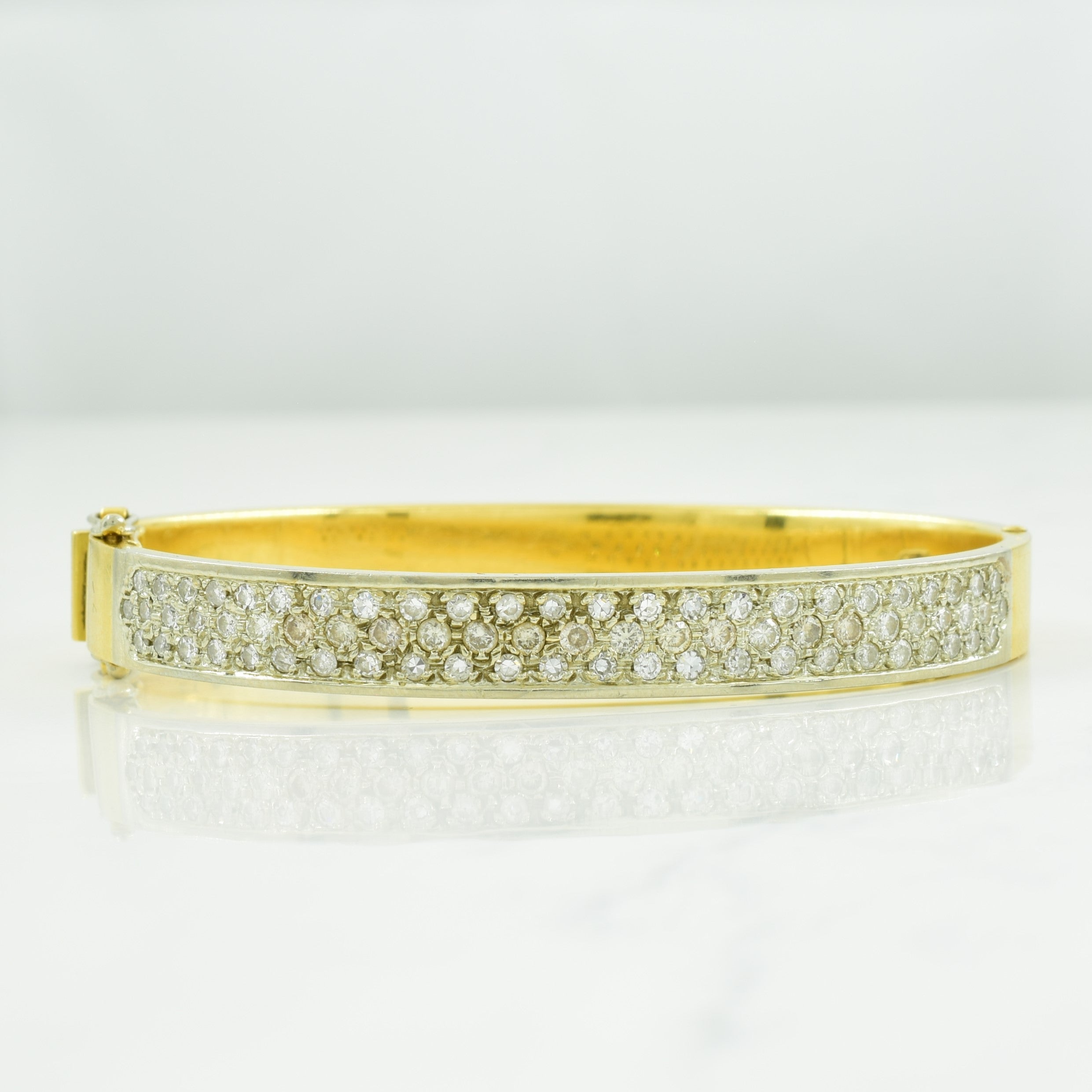 Pave Set Diamond Bracelet | 1.00ctw | 7.5" |