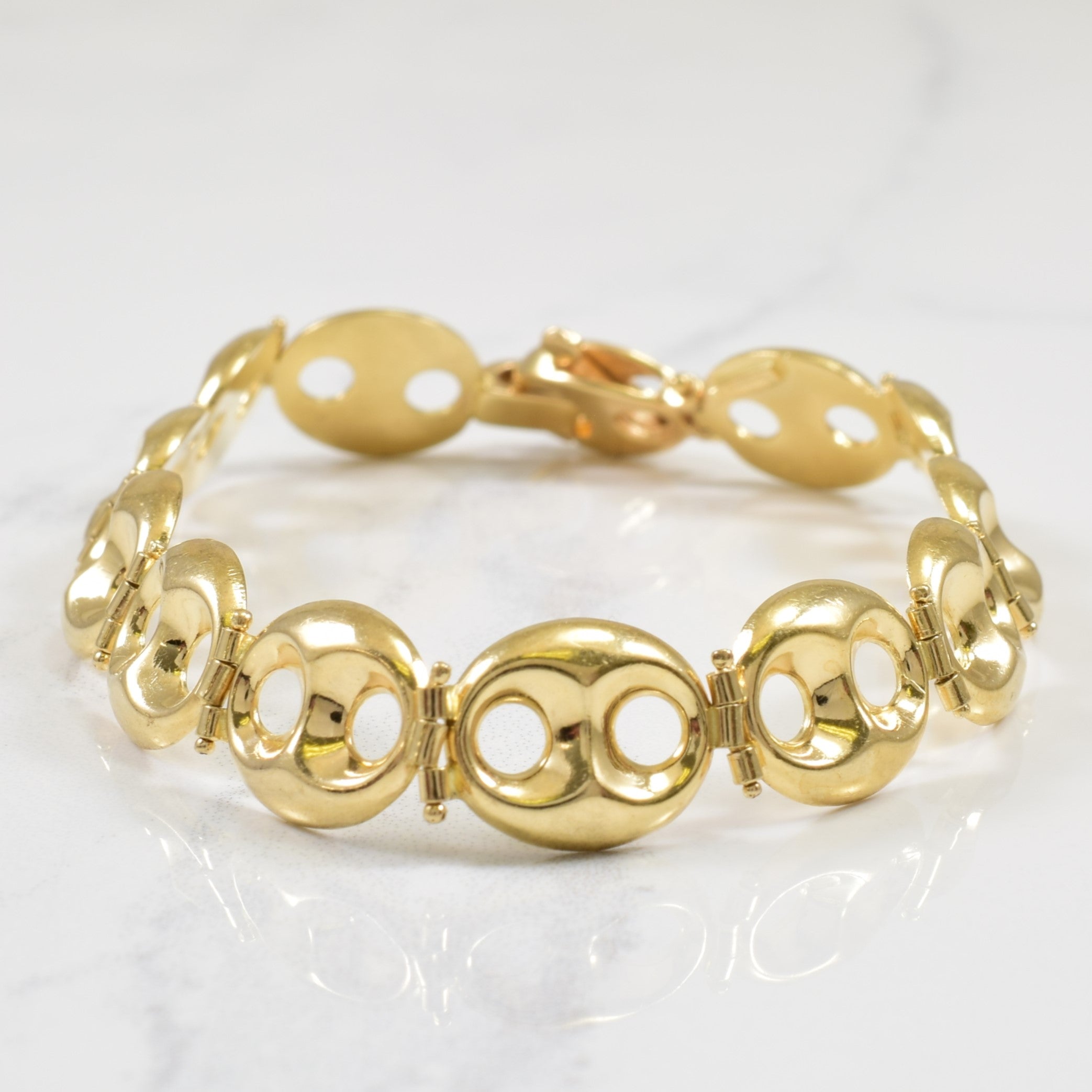 14k Yellow Gold Bracelet | 7" |