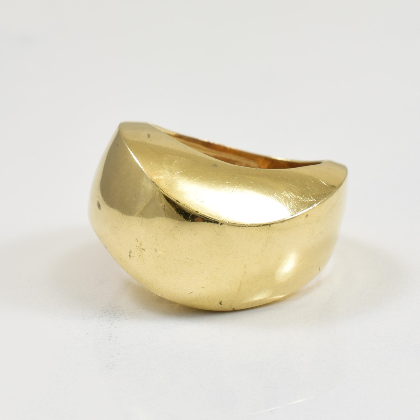 10k Yellow Gold Wave Ring | SZ 6 |