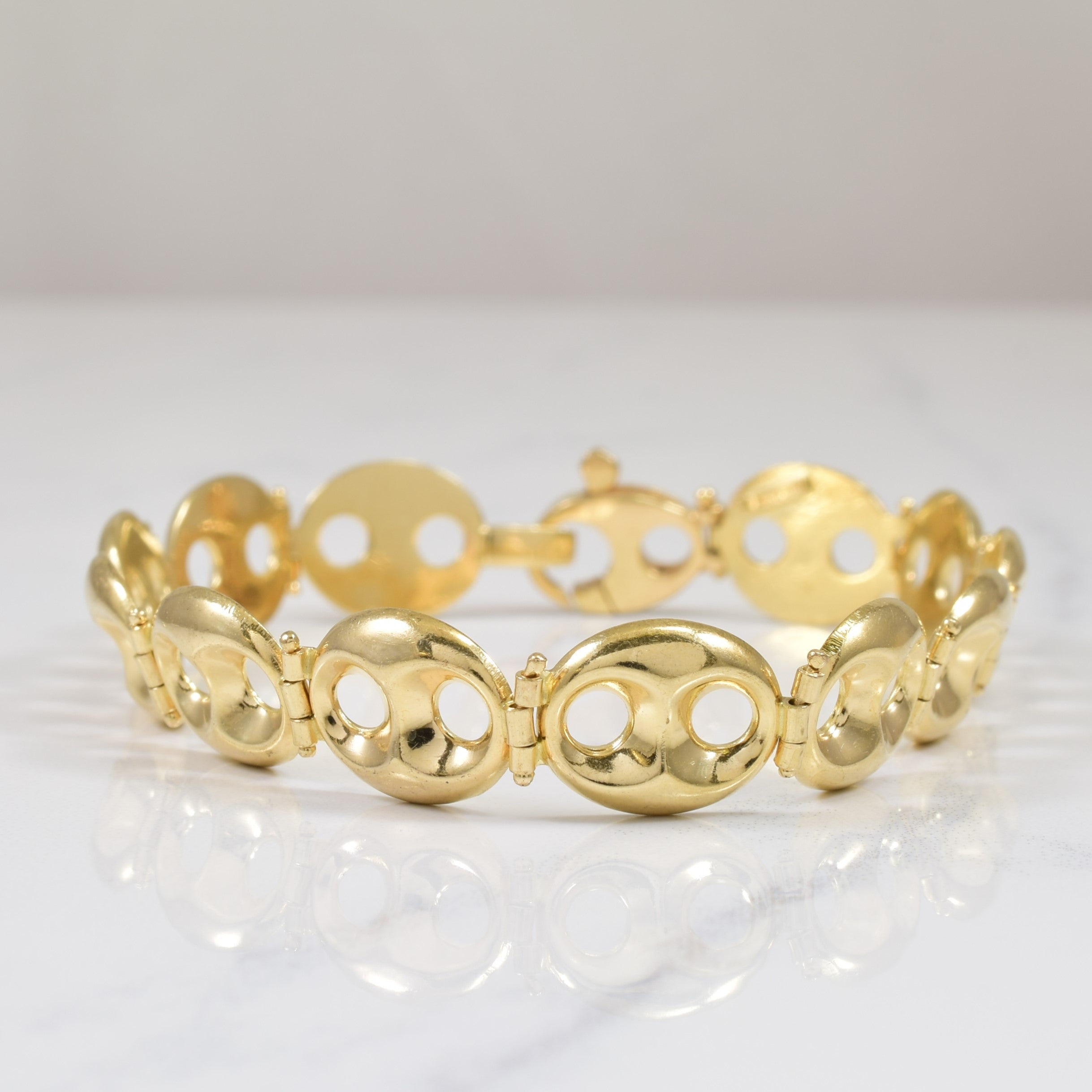 14k Yellow Gold Bracelet | 7" |