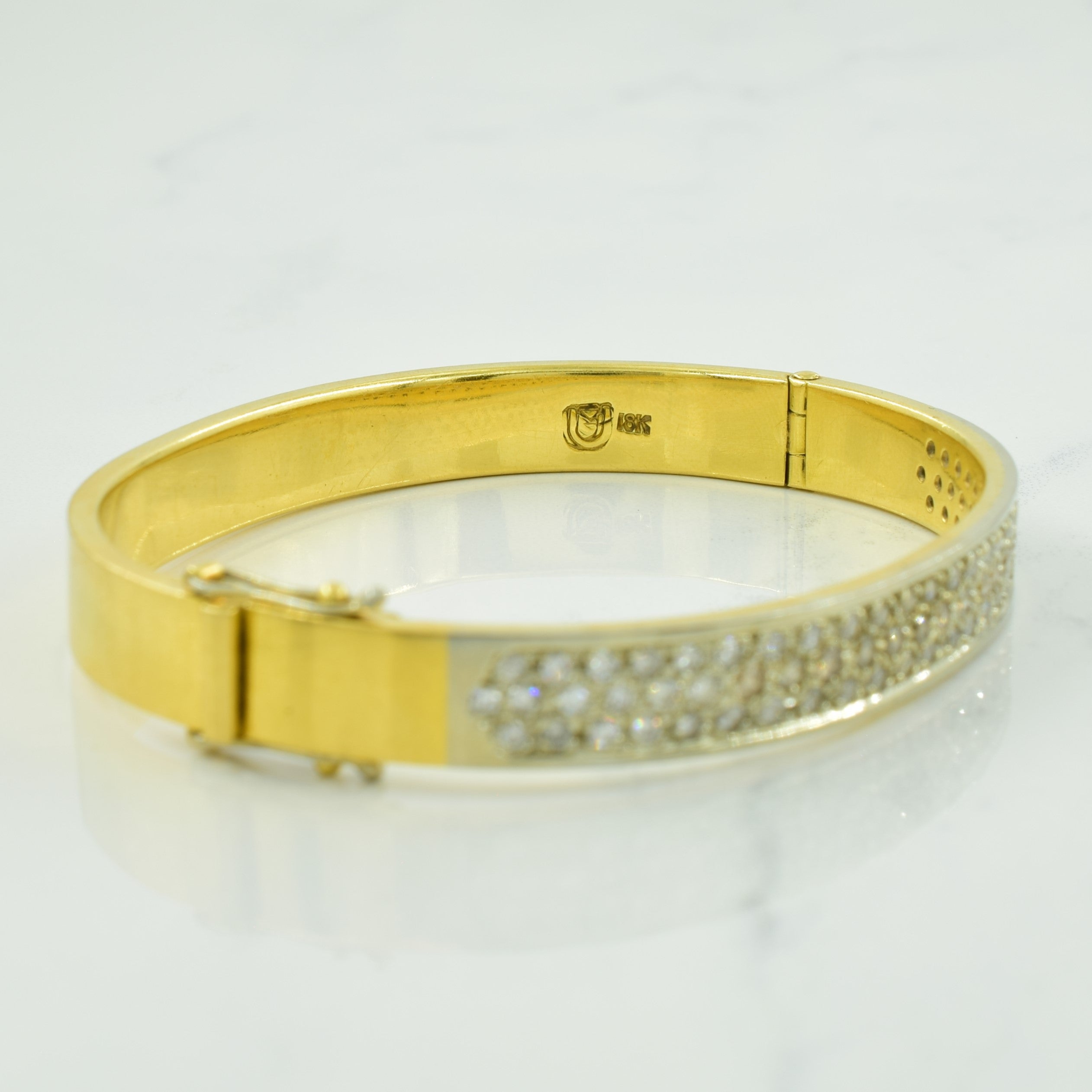 Pave Set Diamond Bracelet | 1.00ctw | 7.5" |
