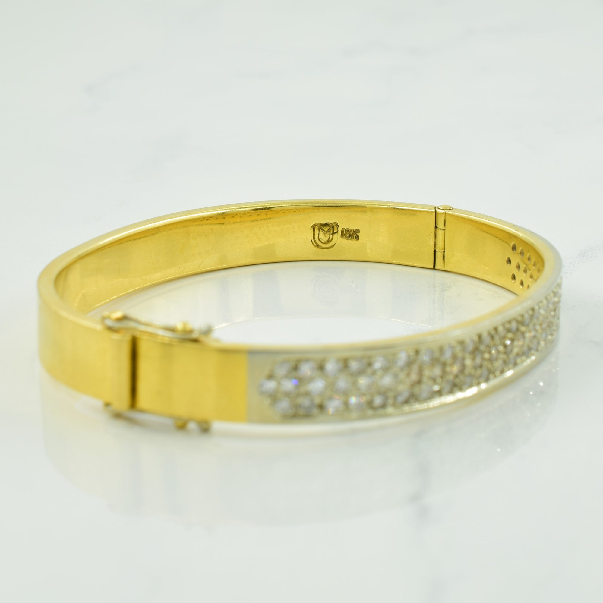 Pave Set Diamond Bracelet | 1.00ctw | 7.5